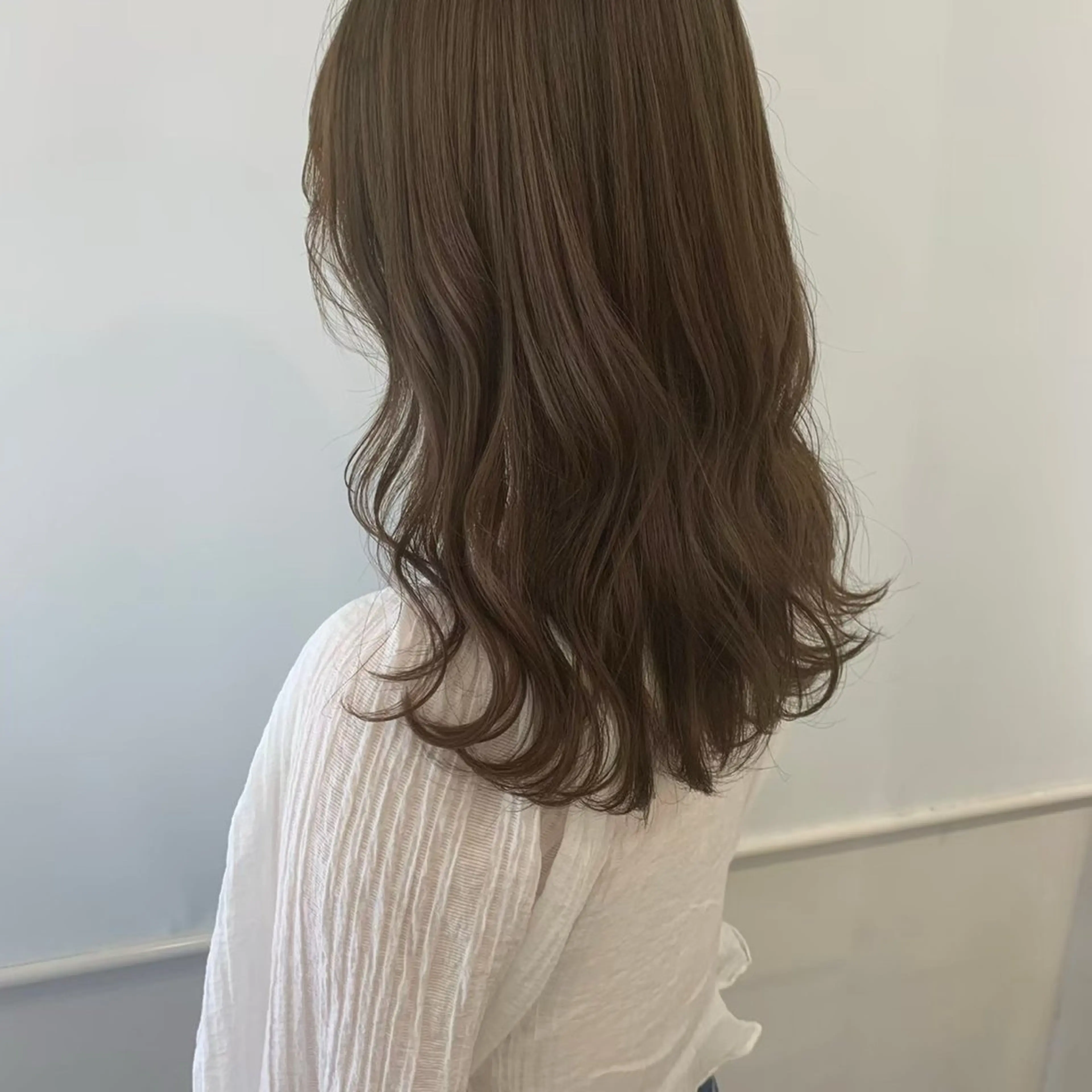 セミロング カラー ヘアカラー ParveMix ♡白神みやびのヘアスタイル