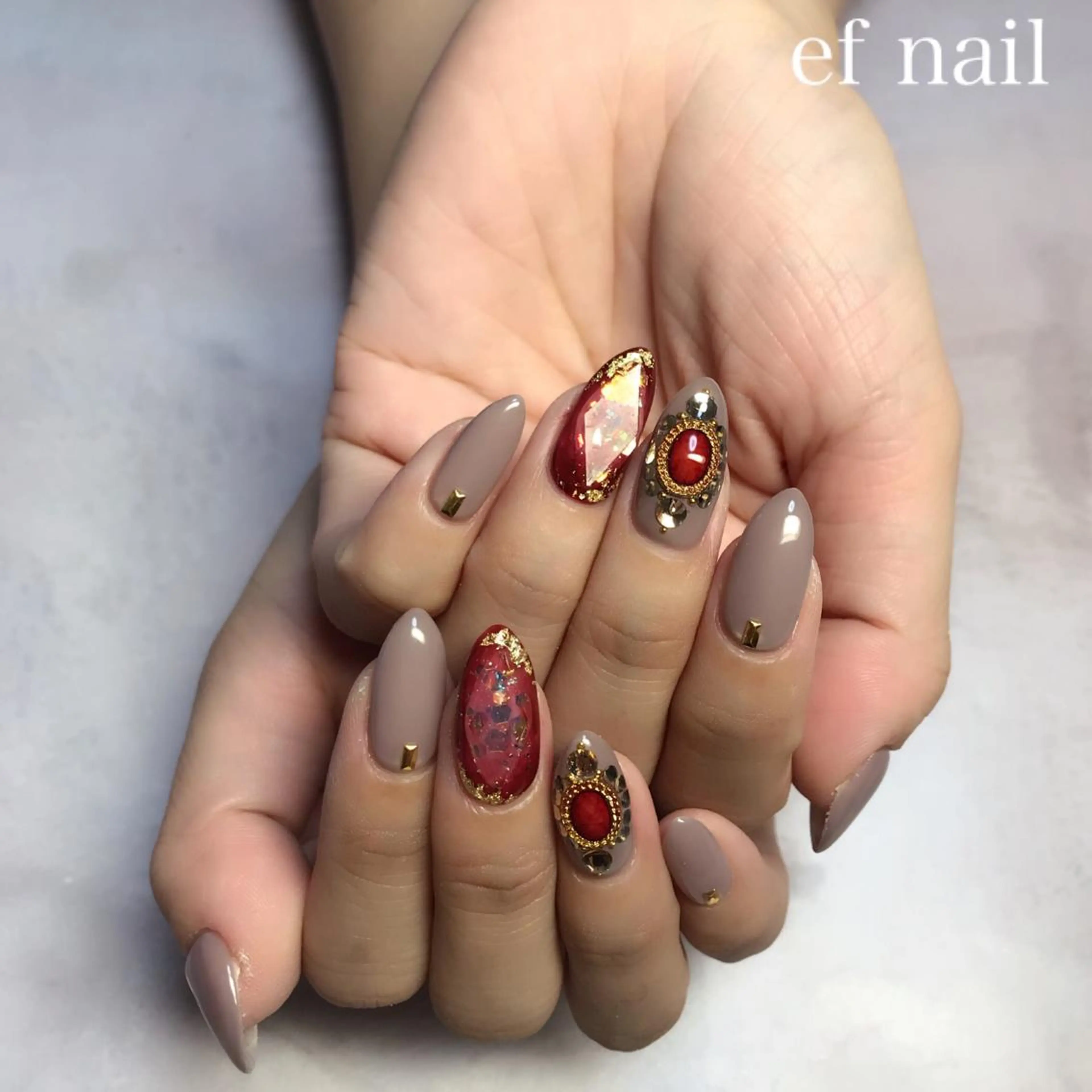 ネイル ハンドネイル ef nailのネイルデザイン