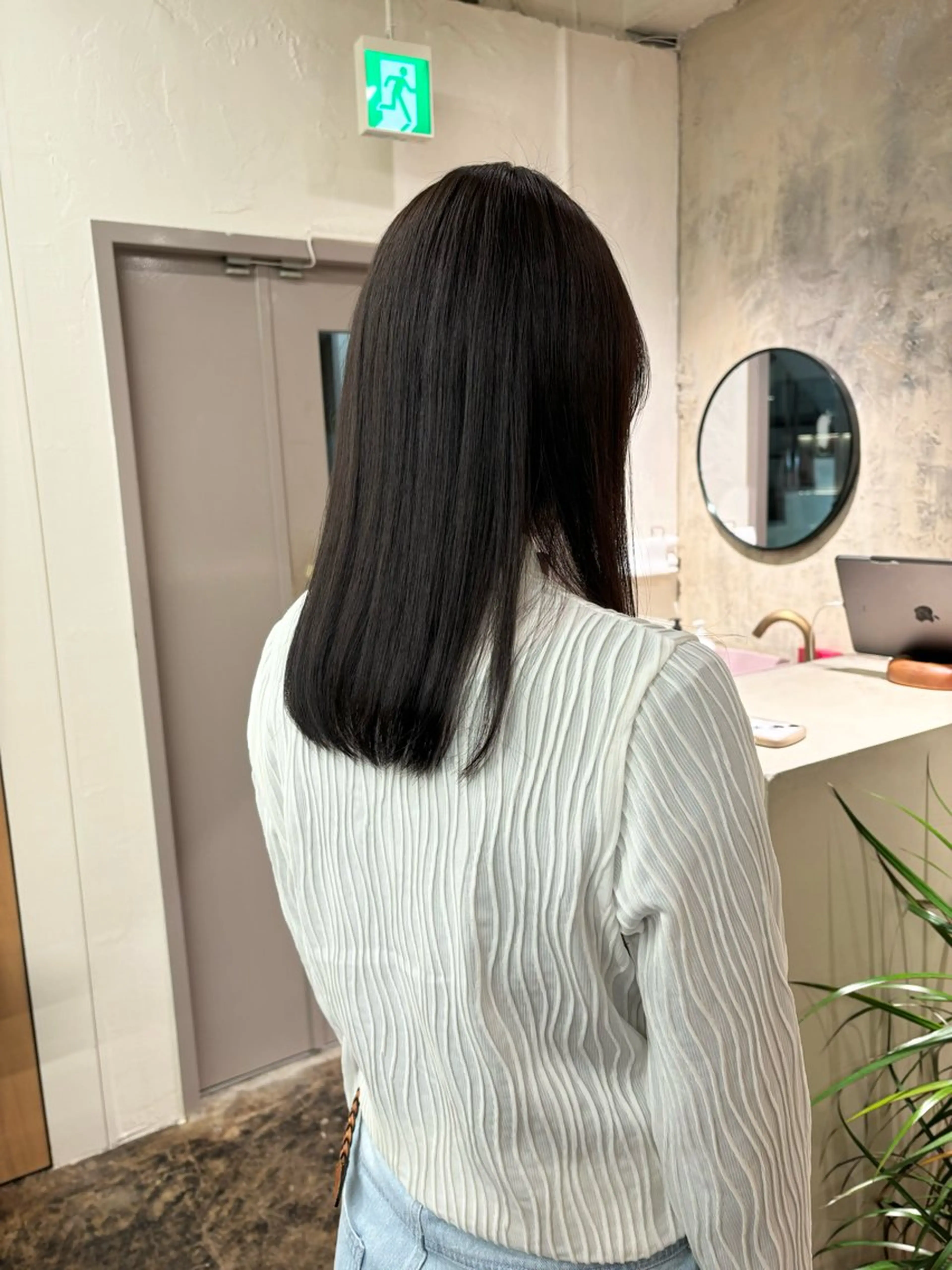 ミディアム カラー 透明感カラー 武田美空🐇 ヘアアレンジ/カラーのヘアスタイル