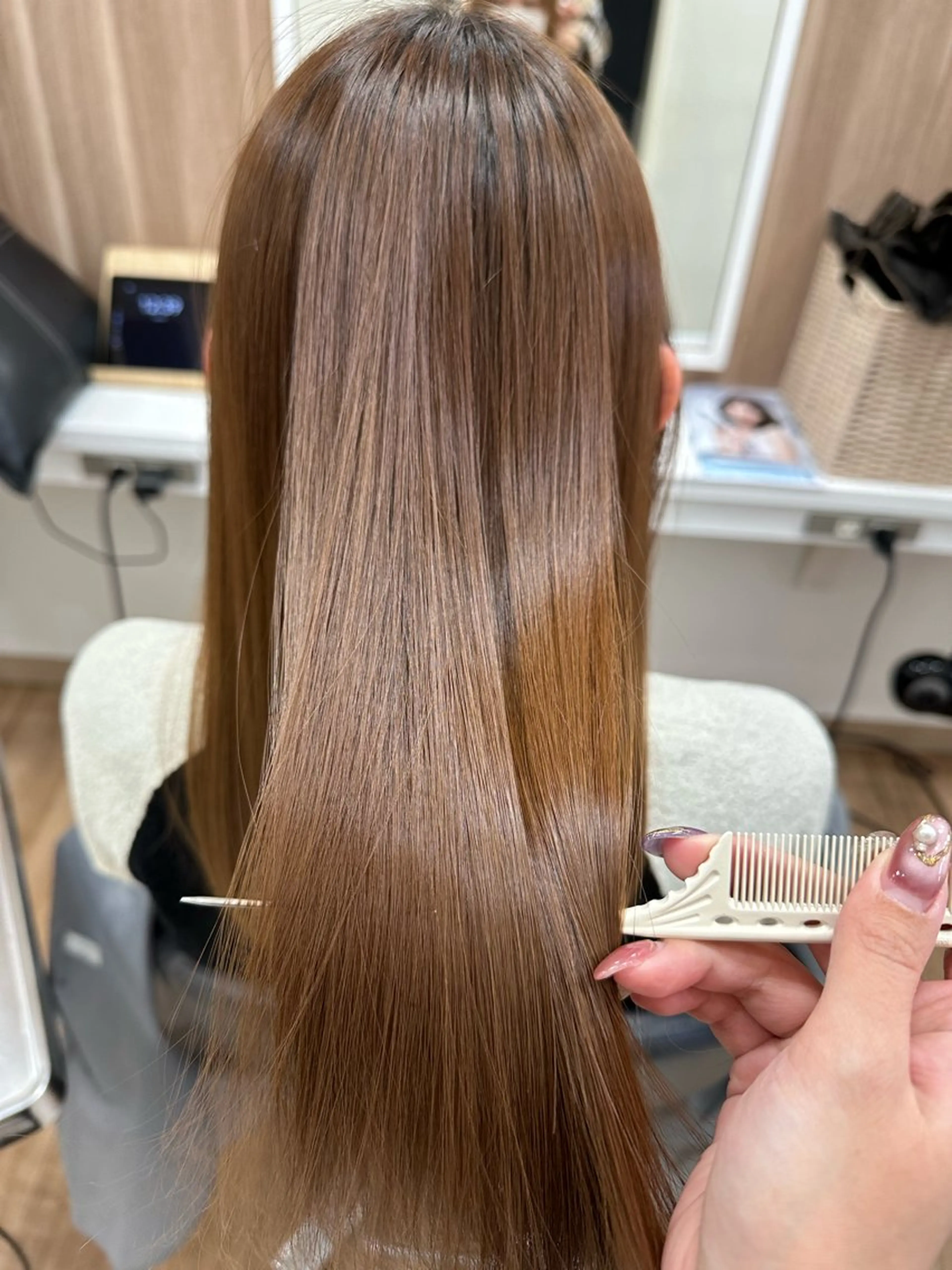 ロング 斎藤 みくのヘアスタイル