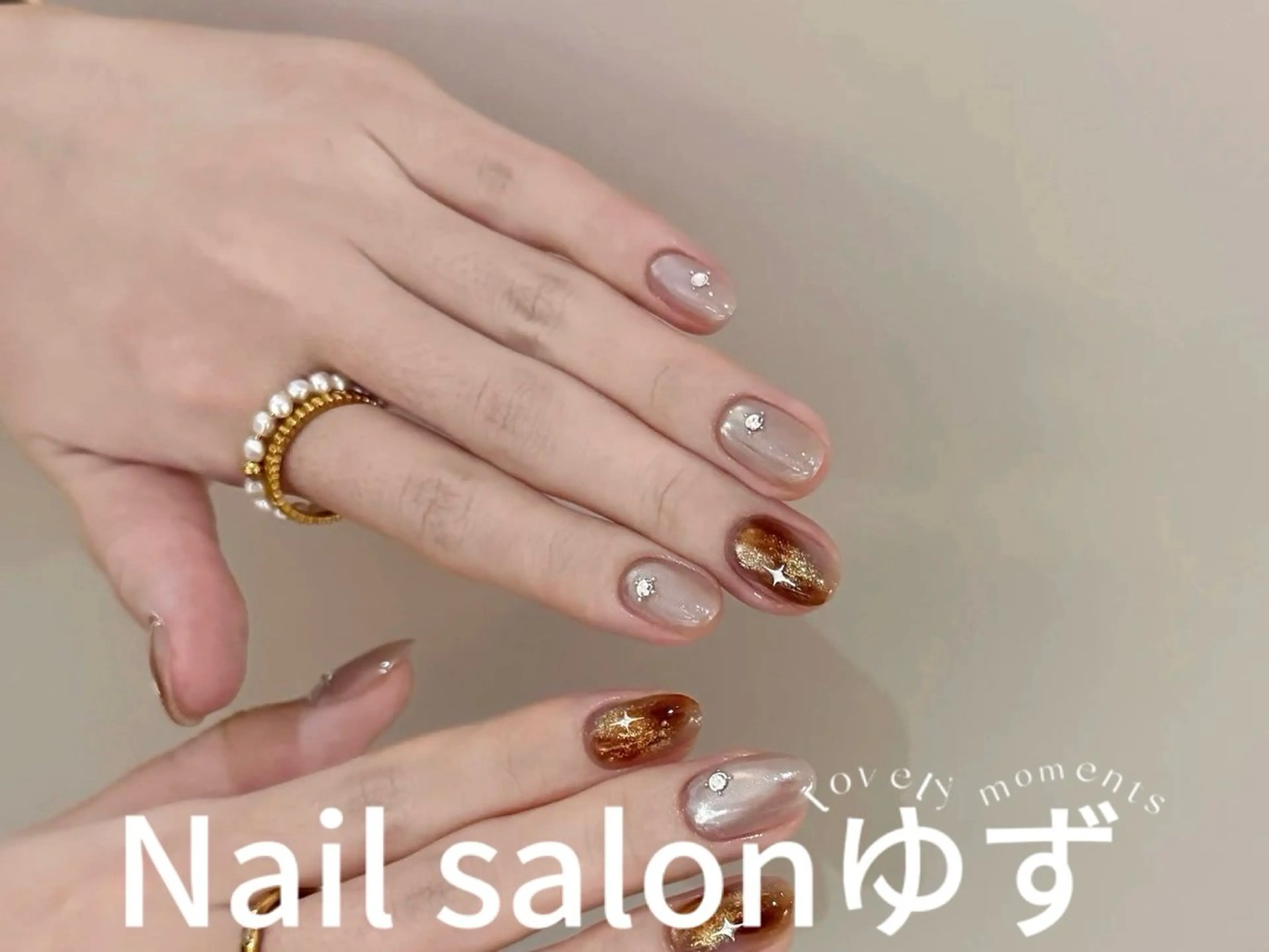 ネイル ハンドネイル ネイルサロン ゆずのネイルデザイン