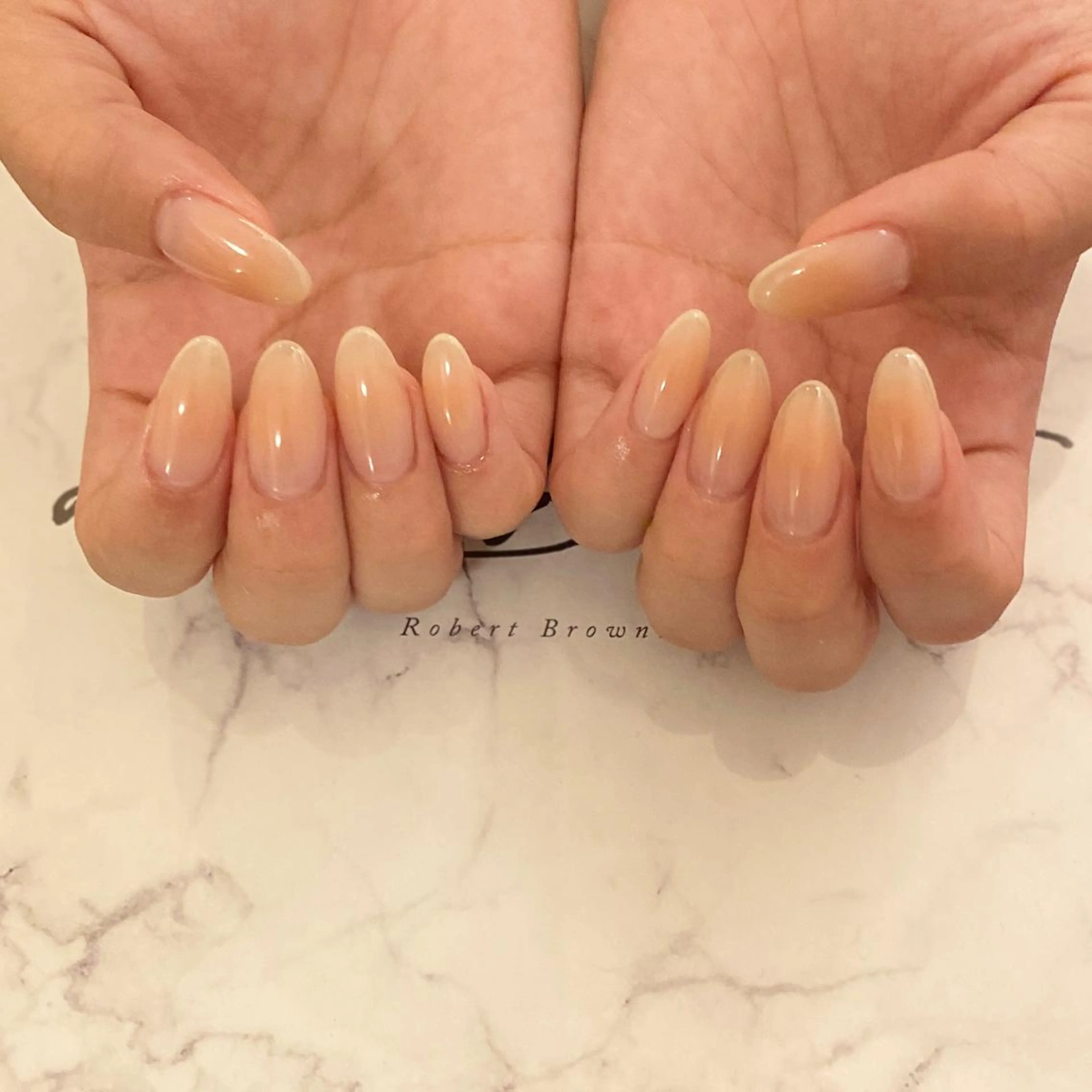 ショート カラー パーマ ヘアアレンジ ネイル マツエク・マツパ アイブロウ チークネイル フレンチネイル ハンドネイル フットネイル ease NAIL SALONのネイルデザイン