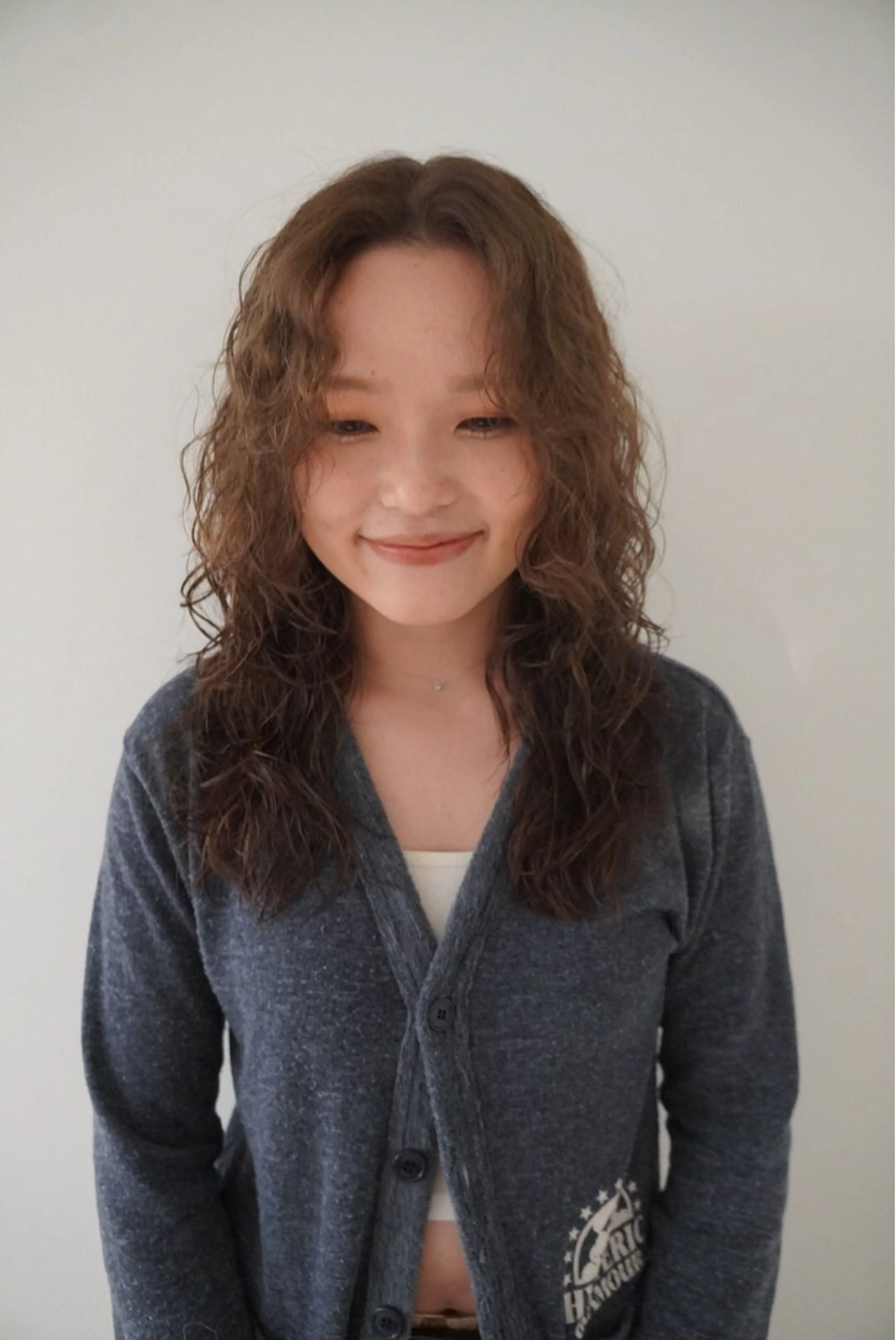 ロング カット パーマ 林 隆平のヘアスタイル