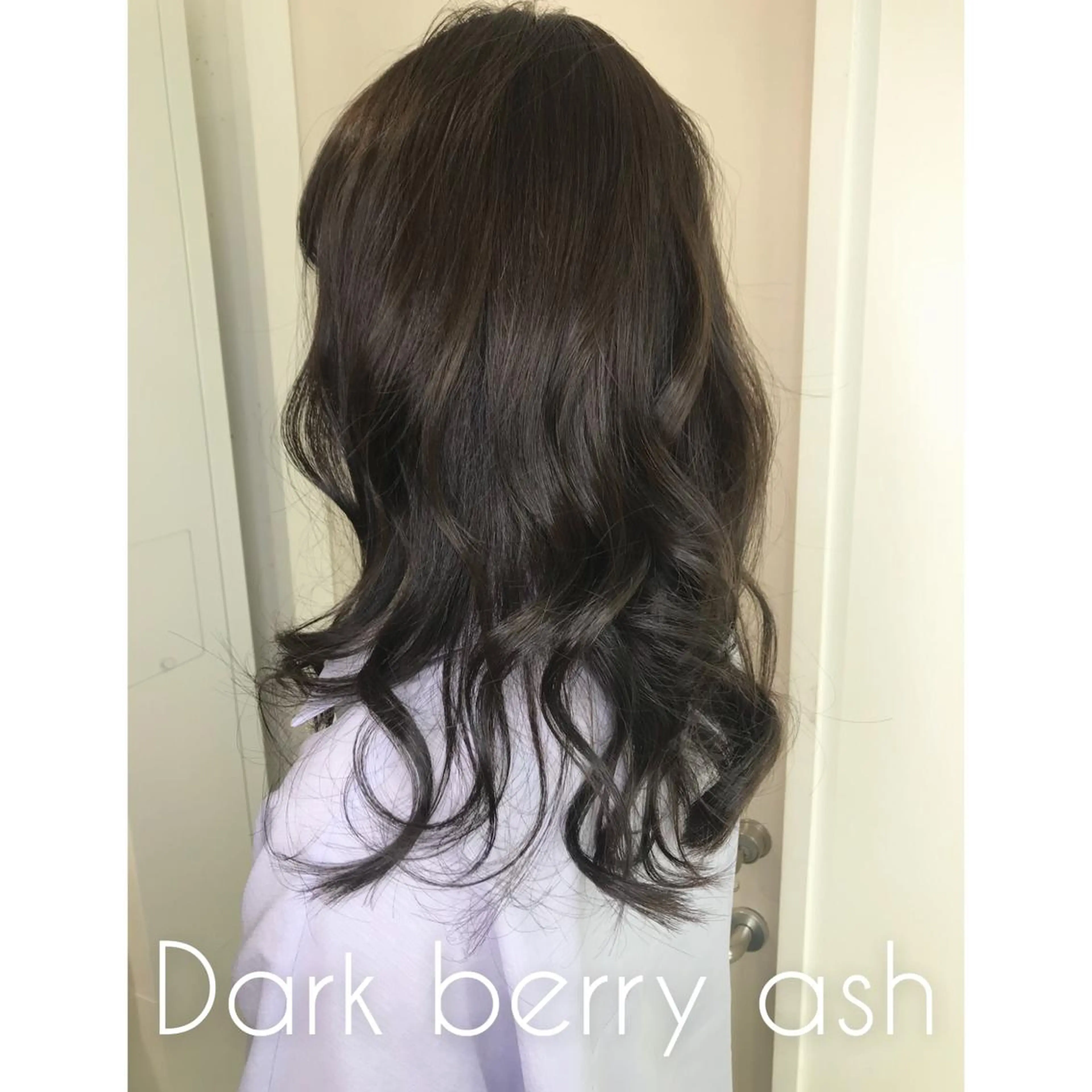 セミロング カラー 寺山 佳貴のヘアスタイル