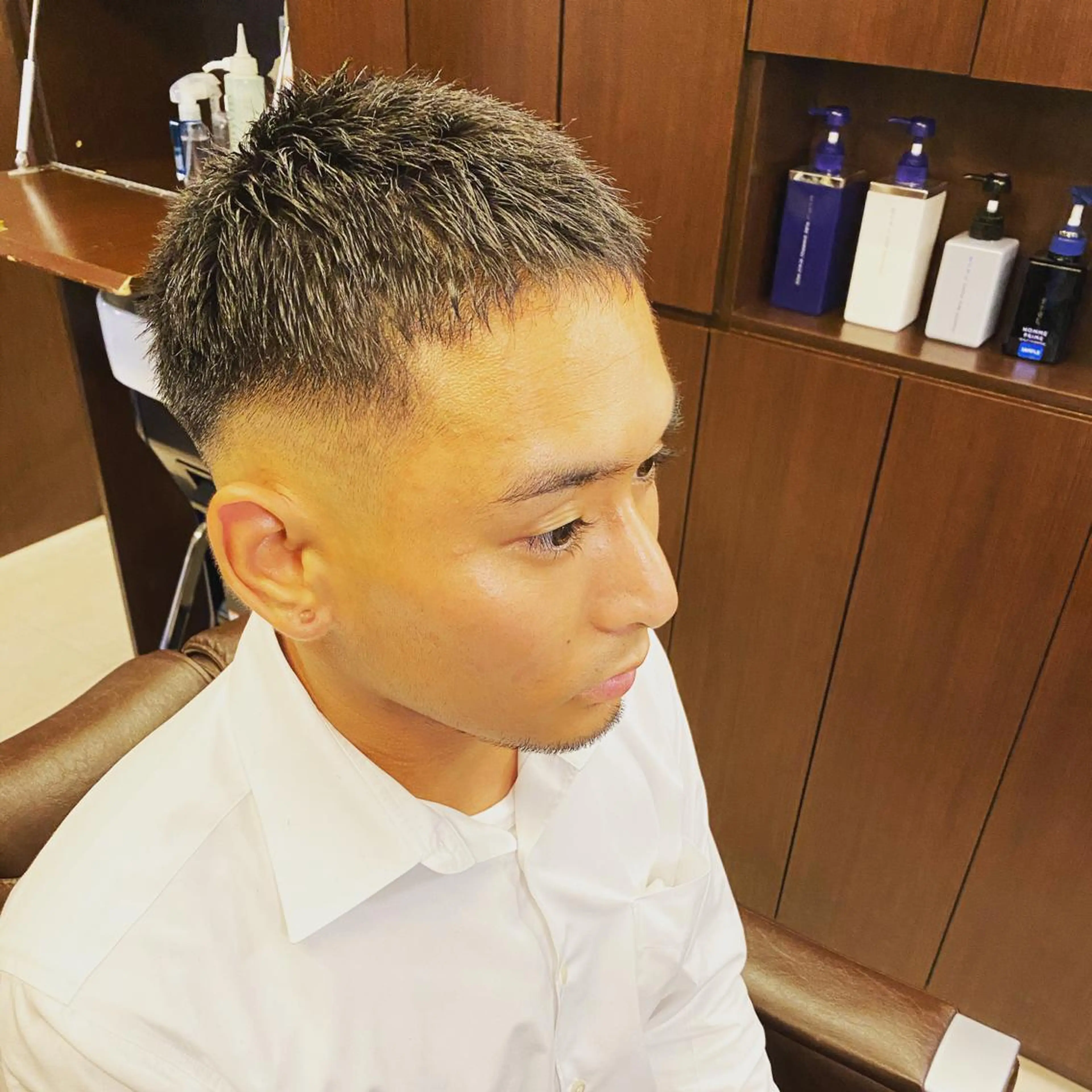 ショート TRAD  BARBER STYLE Ⅱ所属・💈二子玉川メンズ カット木村海斗💈のヘアスタイル