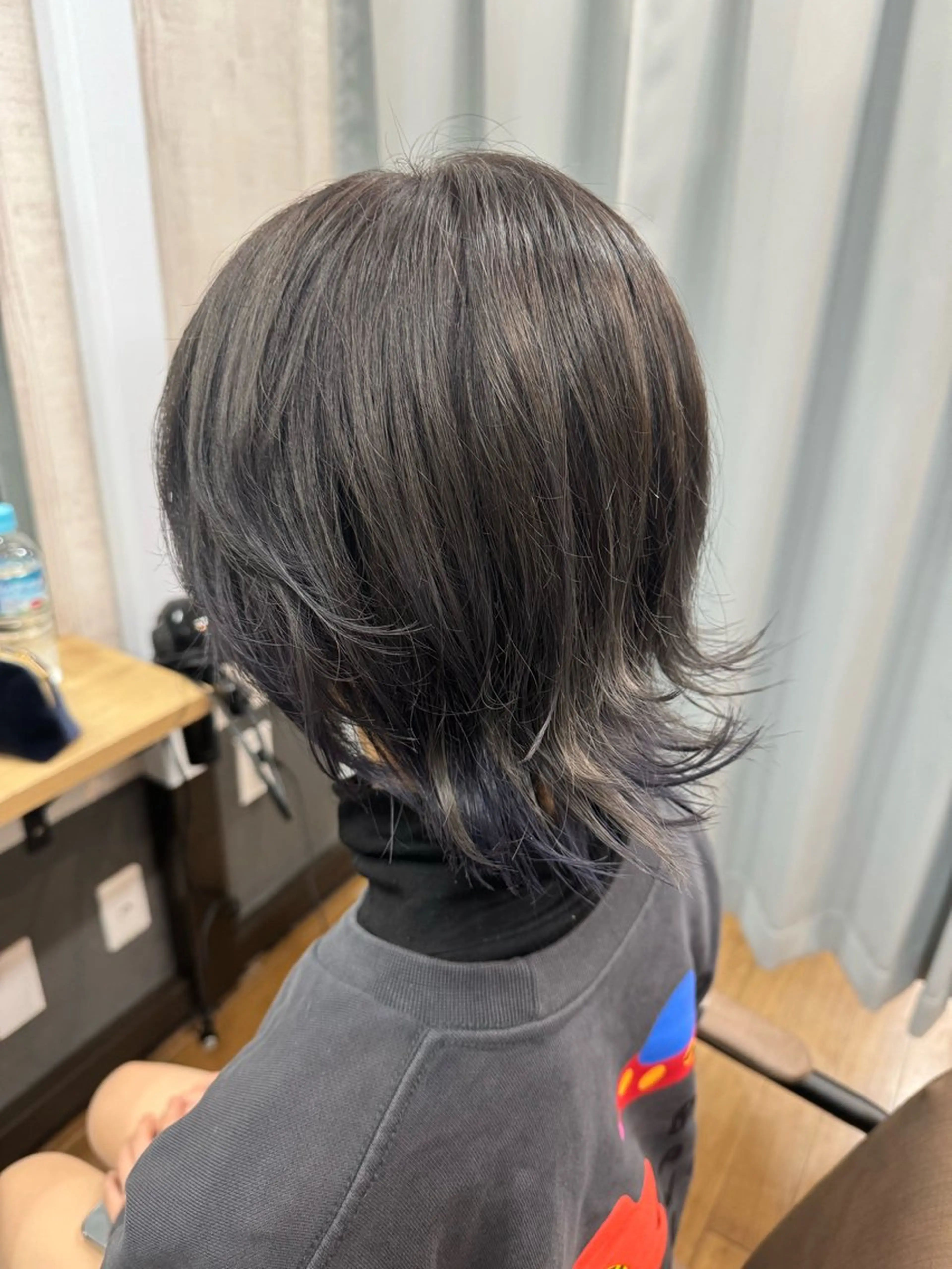 ミディアム カット ヘアカラー トリートメント TELA HAIR 稲毛店　千尋のヘアスタイル