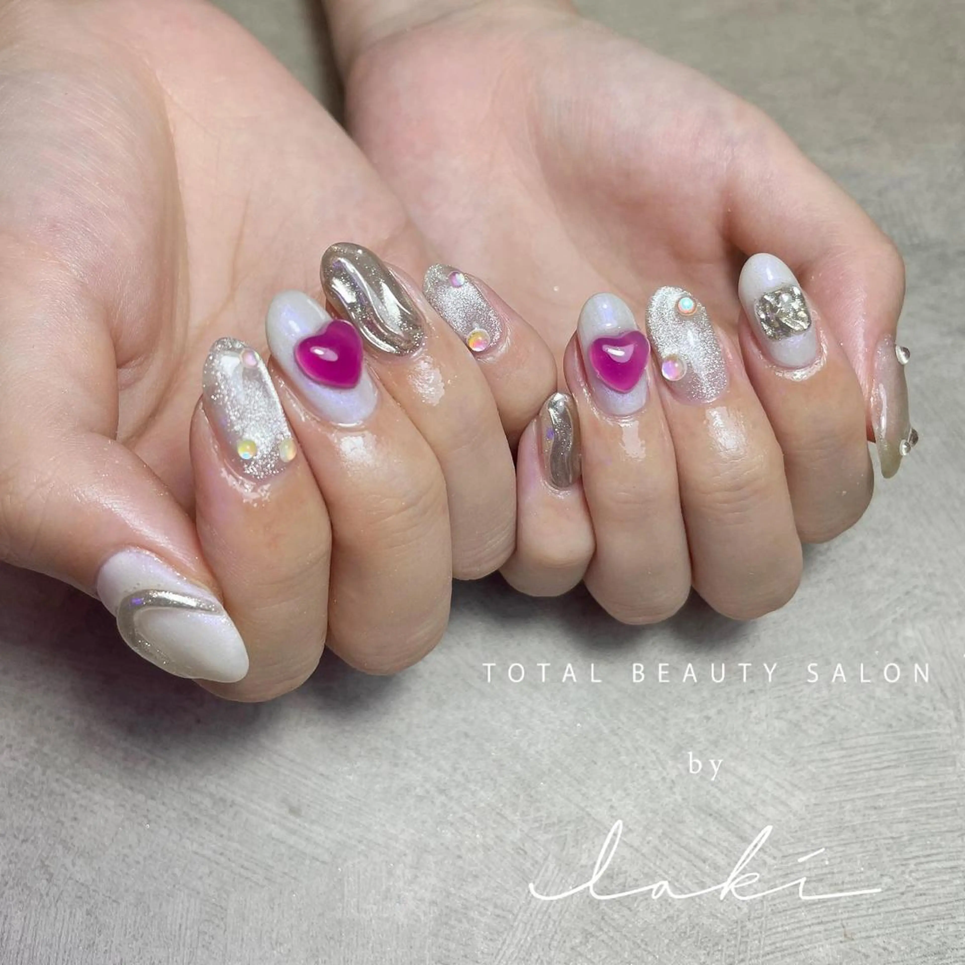 ネイル UVネイル my&所属・my&_ maimiのネイルデザイン