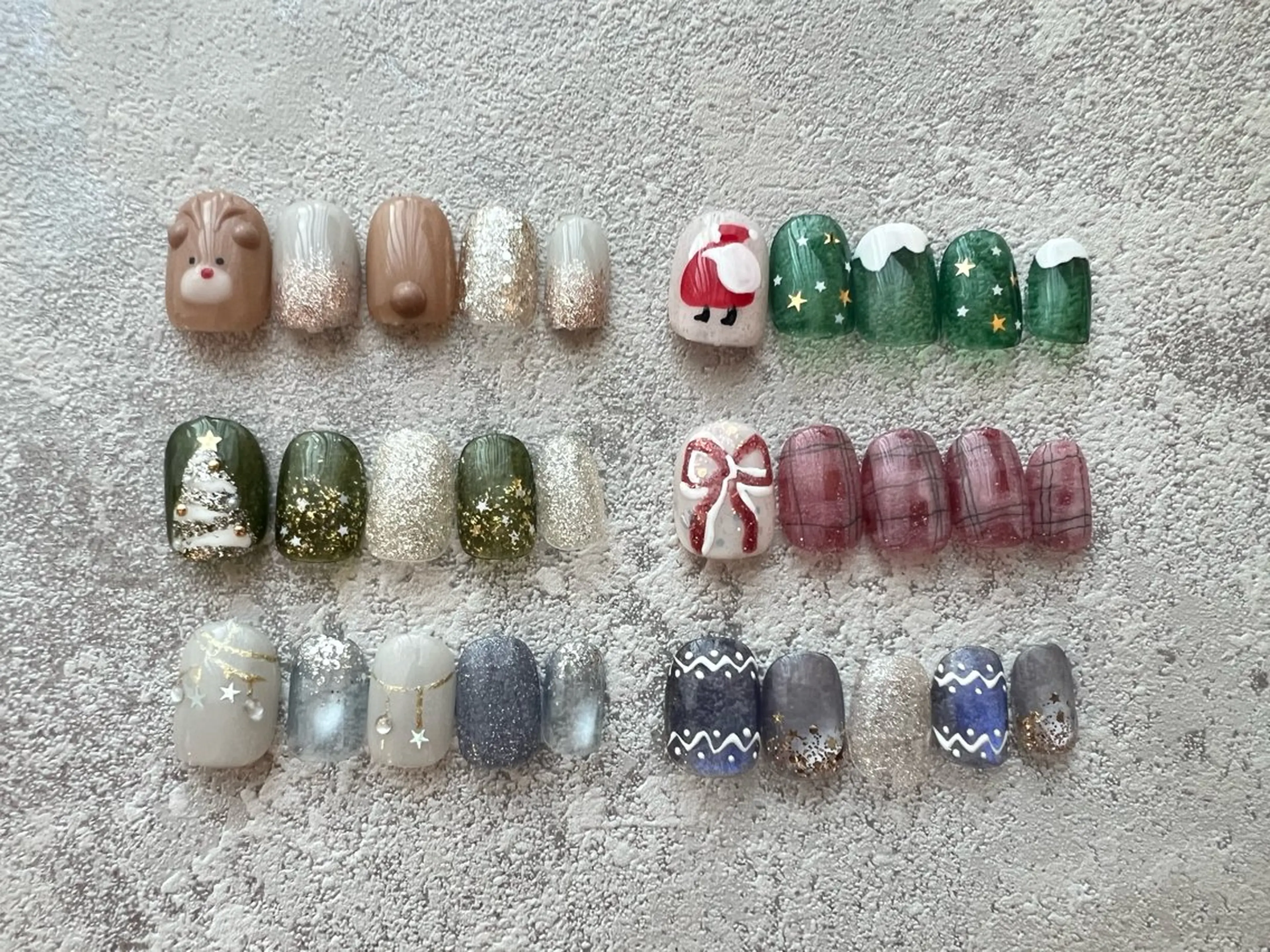 ネイル 冬ネイル クリスマス Aloha Luana 大宮本店所属・AlohaLuana 🌺jrネイリストのネイルデザイン