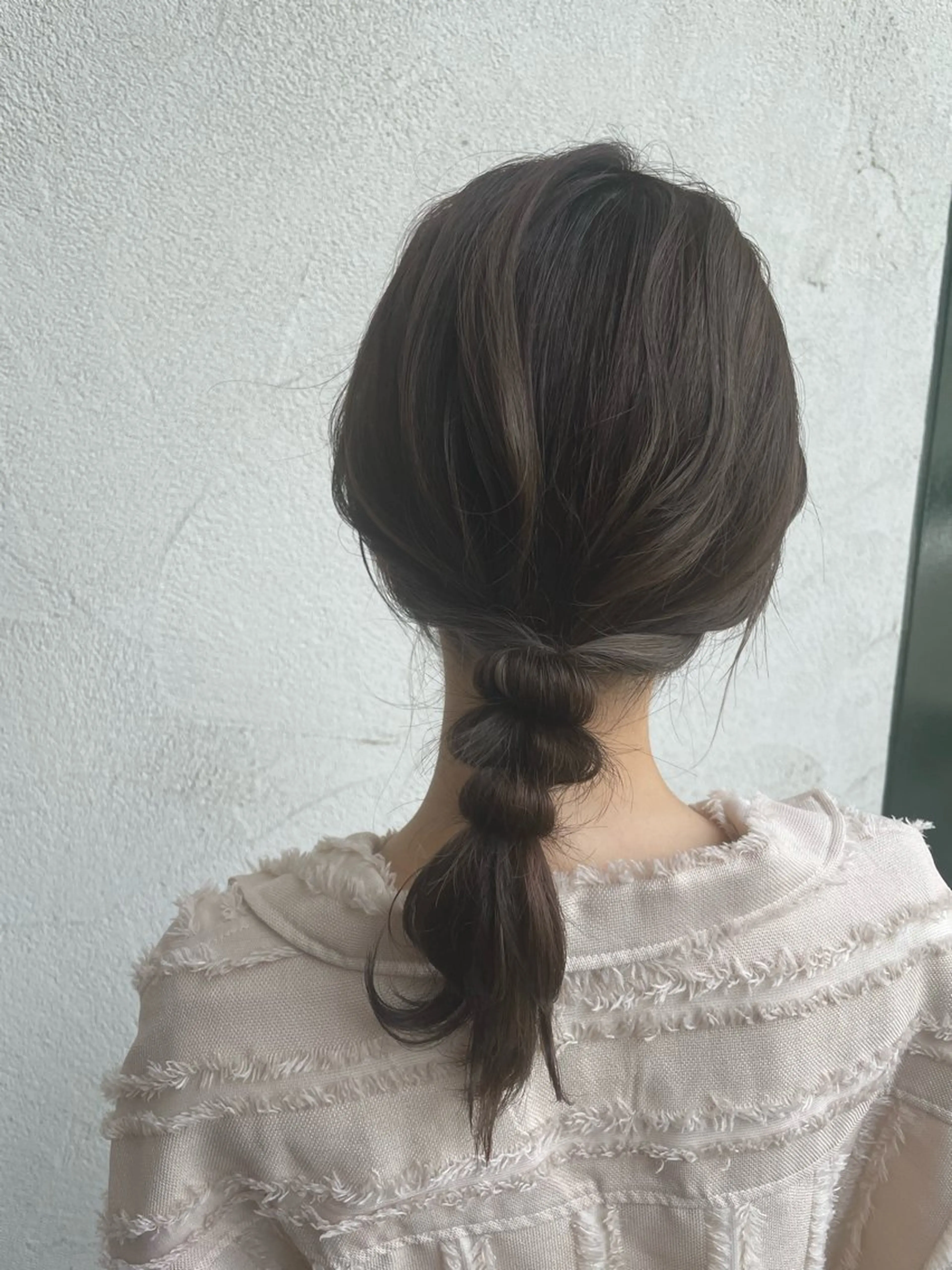 ミディアム ヘアアレンジ ヘアセット COEUR所属・山下 襟華のヘアスタイル