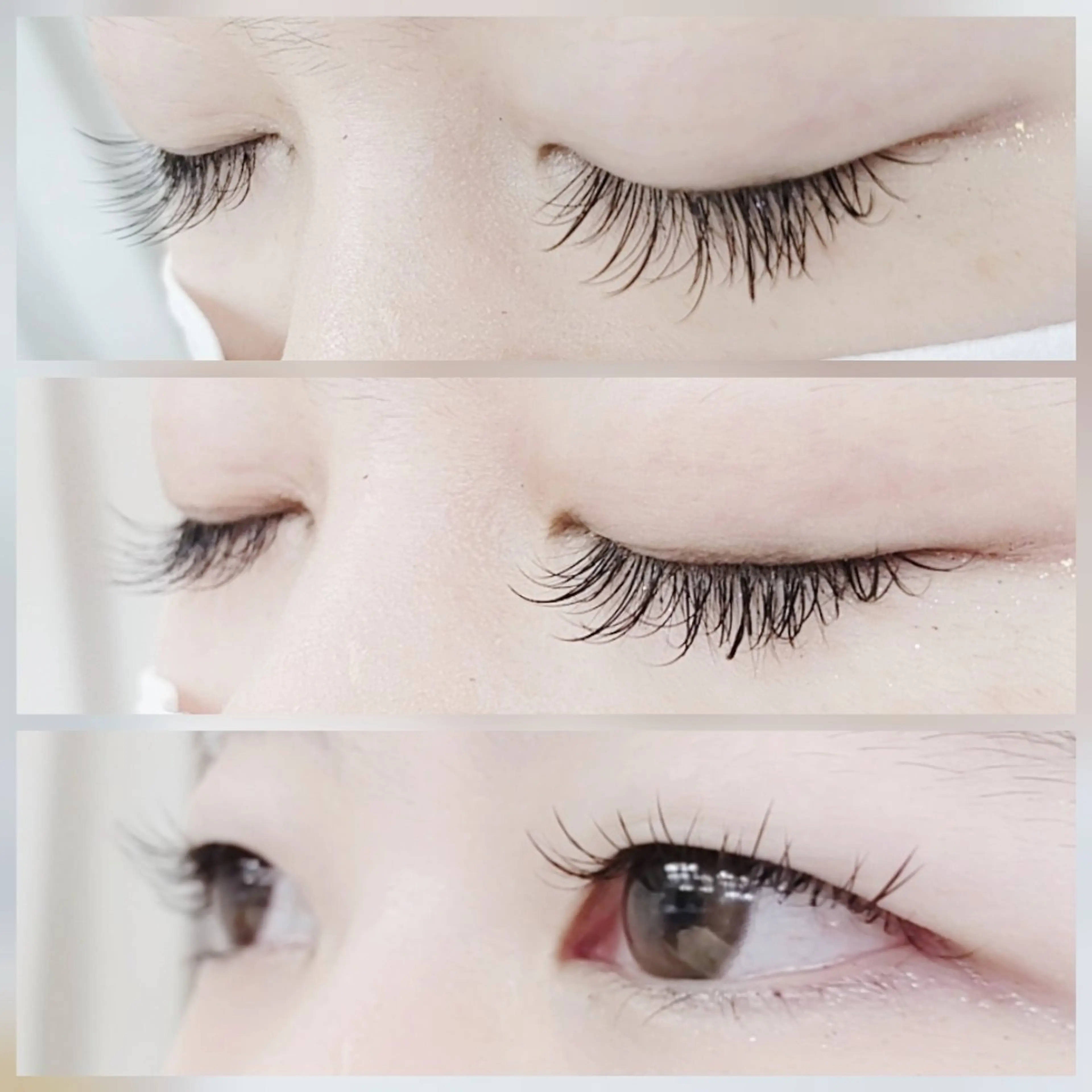 マツエク・マツパ Cカール フラットラッシュ ヘアークリエーションミーク本店所属・♢МИГ (ミーク)♢のマツエク・マツパデザイン