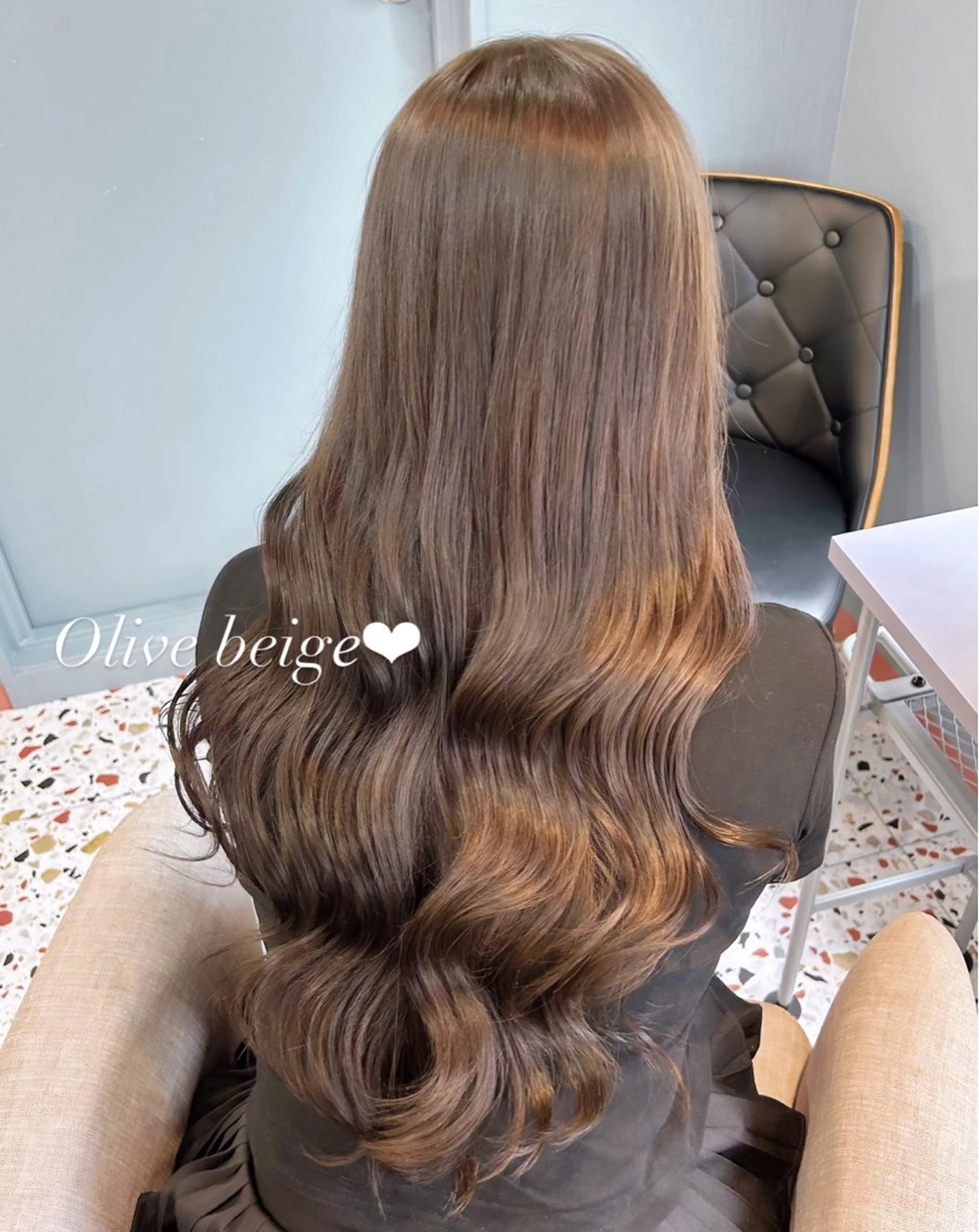 ロング 透明感カラー🫧 🎀美帆のヘアスタイル