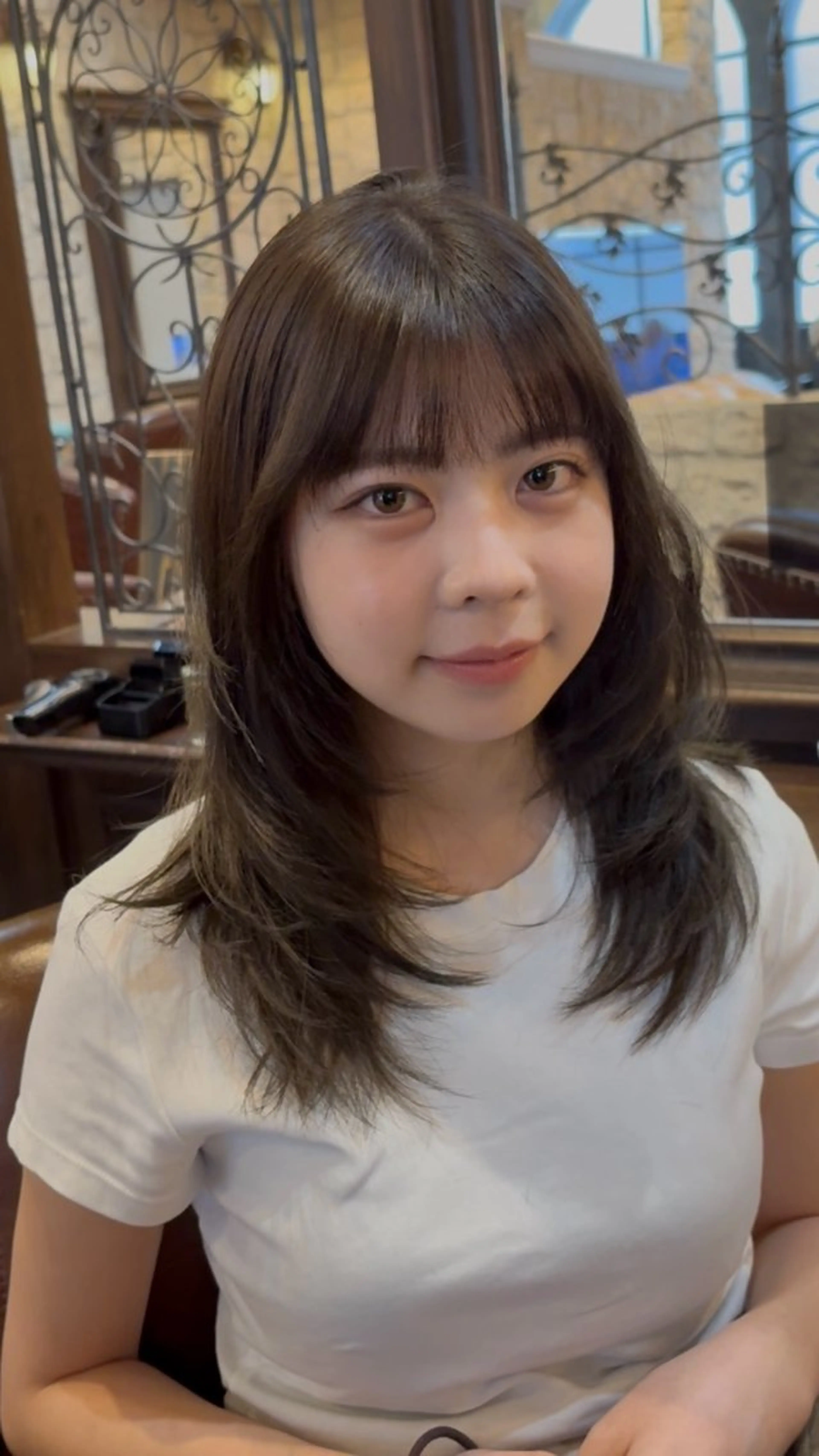 ロング カラー 町田レイヤーカット/ 髪質改善酸性矯正のヘアスタイル