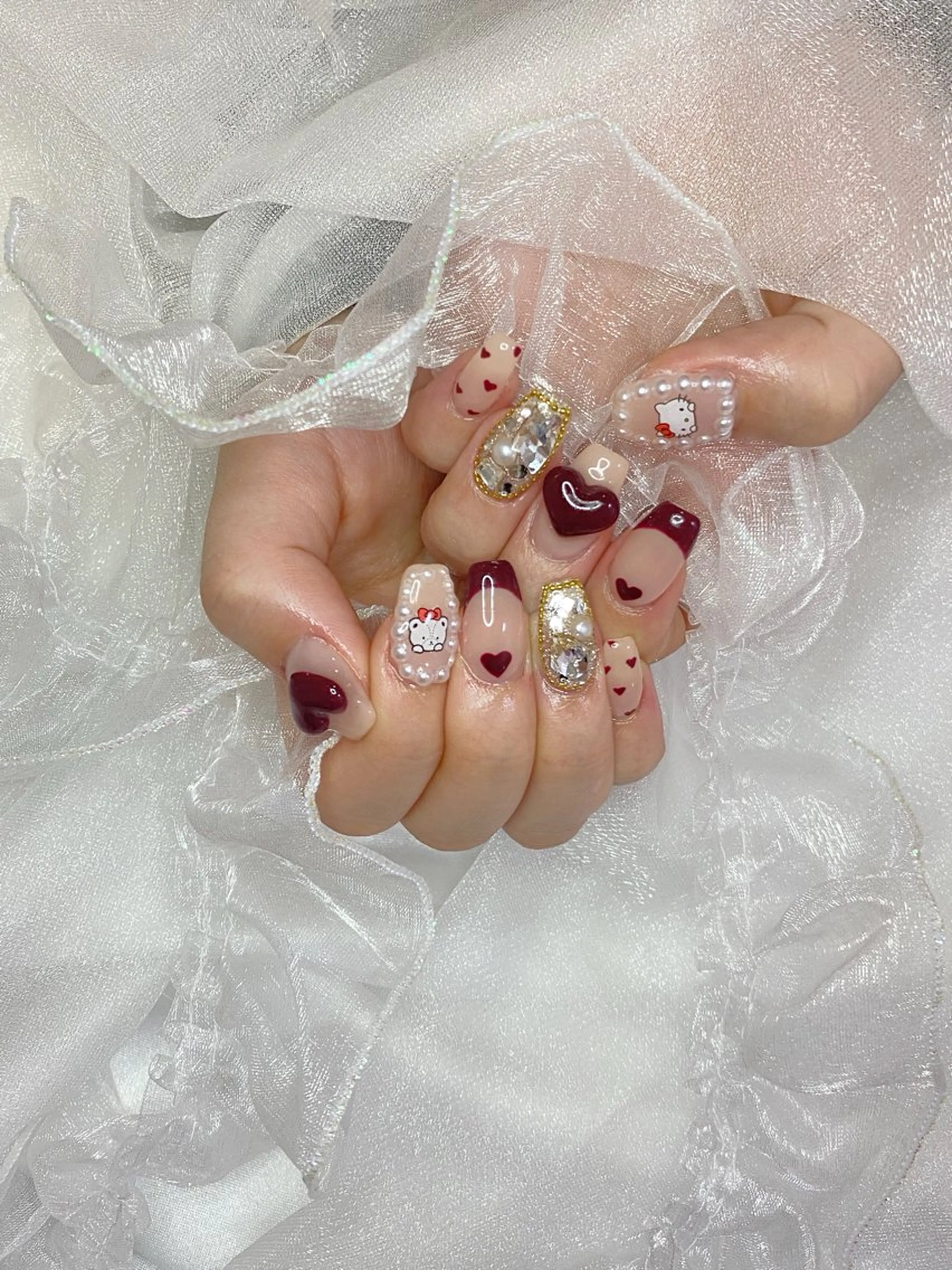 ネイル ハンドネイル 🤍 Ayaのネイルデザイン