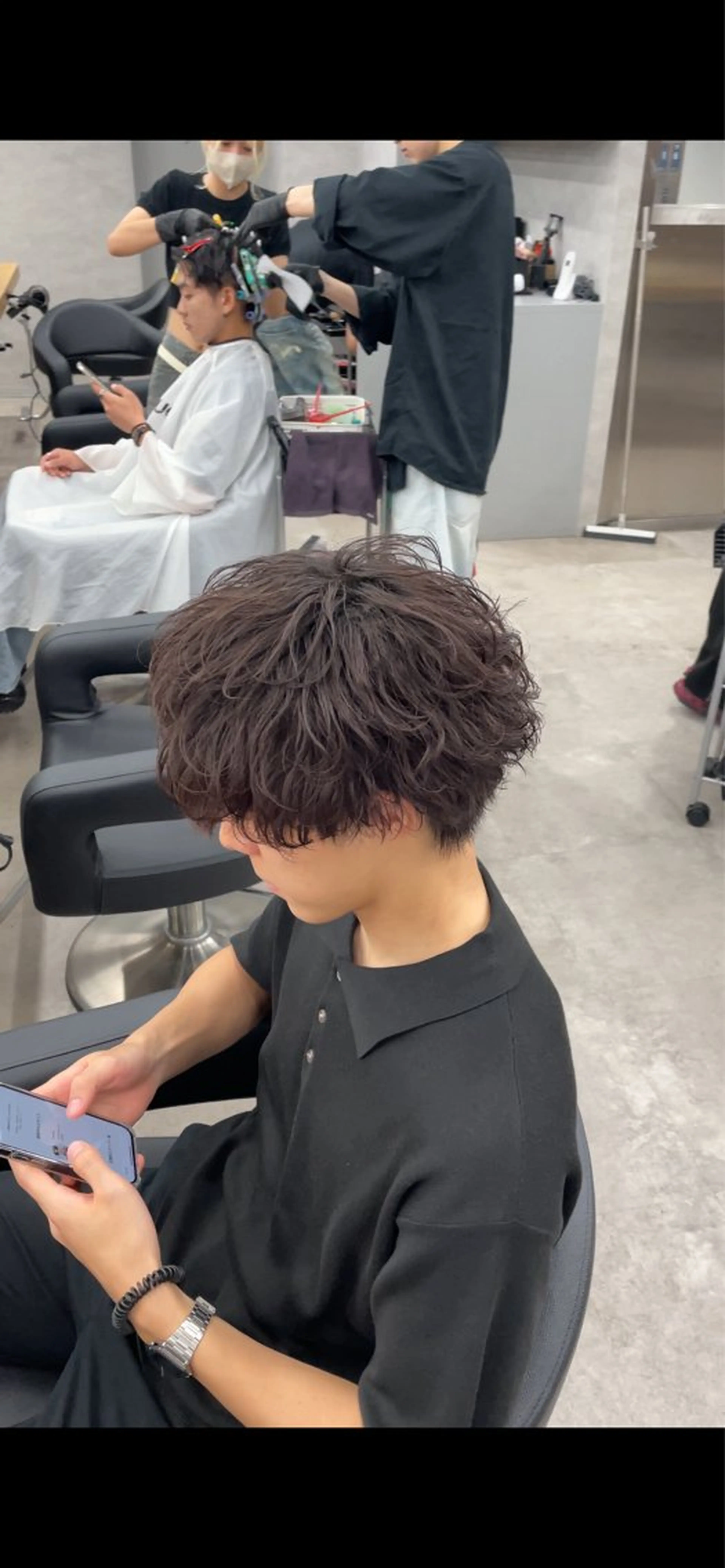 パーマ メンズ カット パーマ 💎メンズ特化💎 tomokiのヘアスタイル