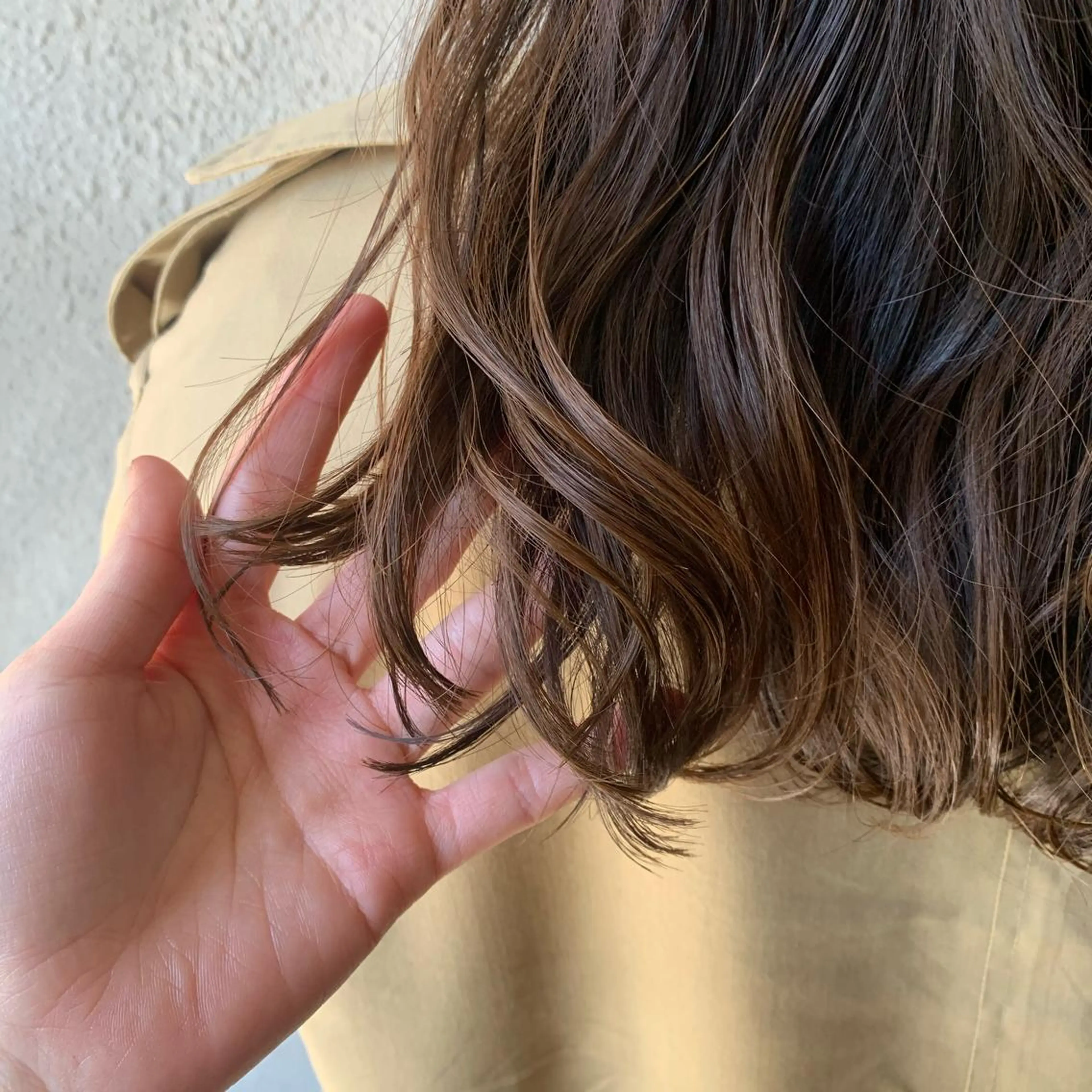 セミロング chouette/ 根本優希のヘアスタイル