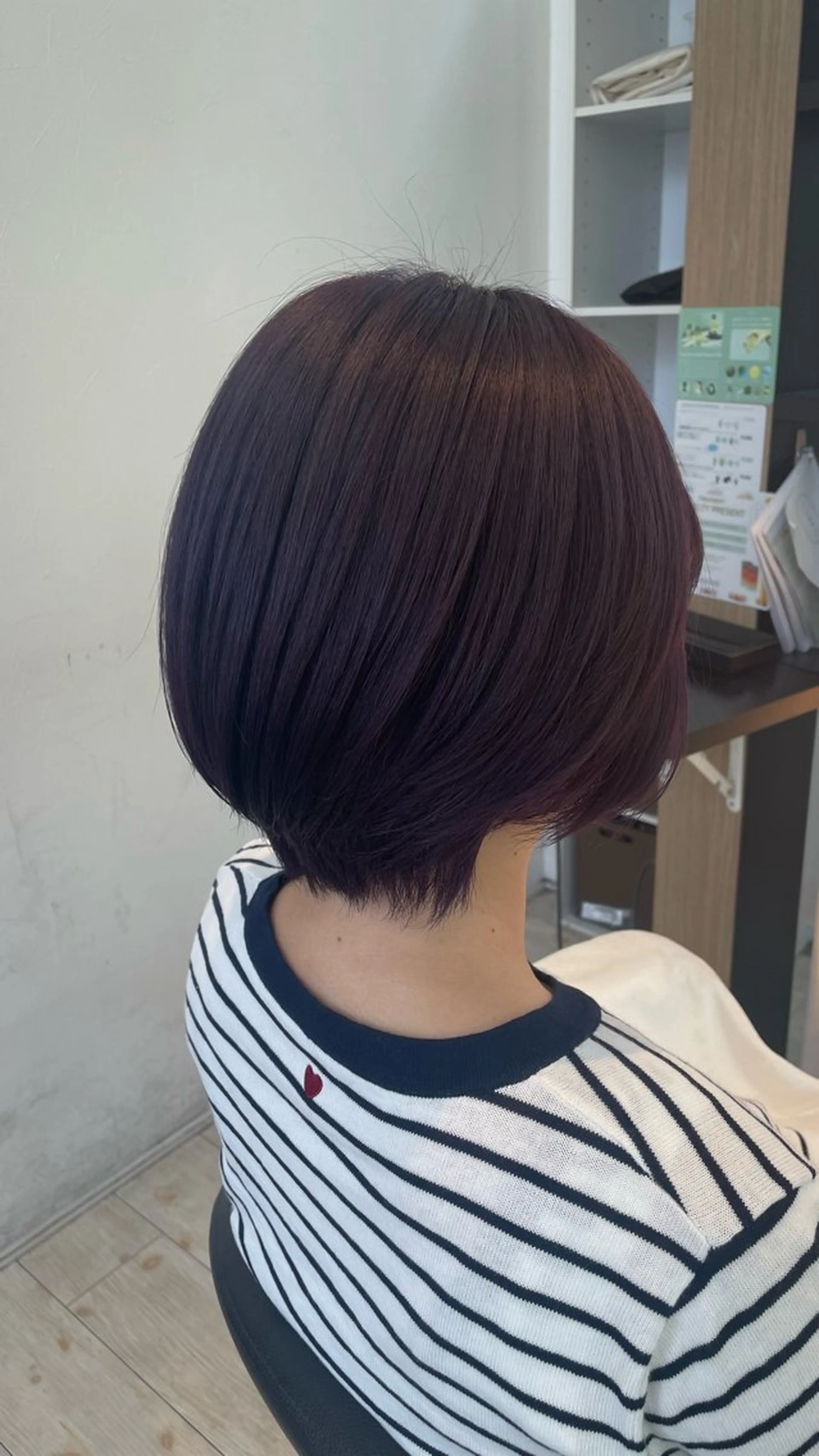 ショート カラー ブリーチ ラベンダーカラー ラベンダーピンク ピンクカラー ヘアカラー トリートメント ブリーチ/髪質改善/ 透明感カラー/暖色のヘアスタイル