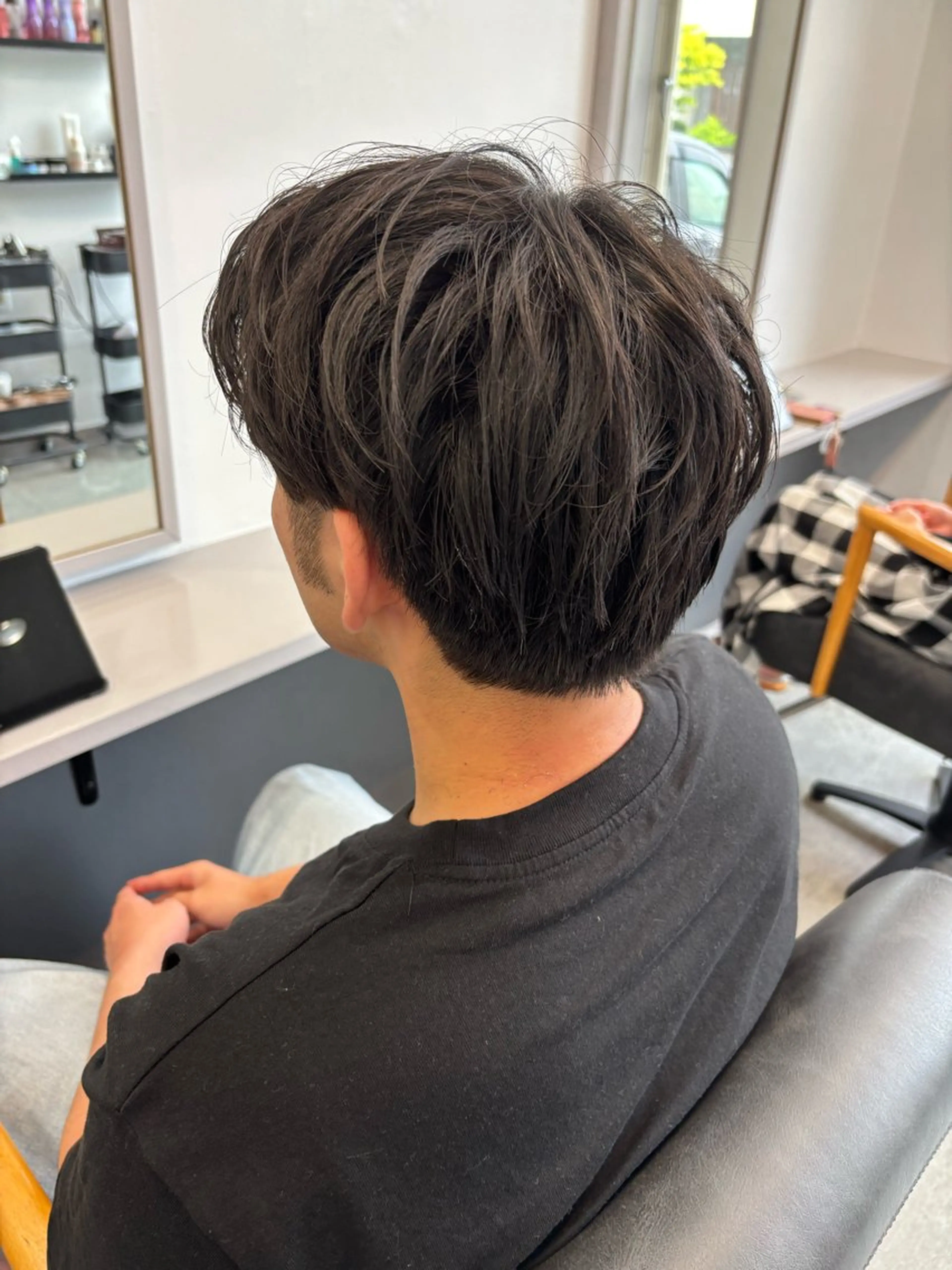 メンズ カット 丸山 雷世のヘアスタイル