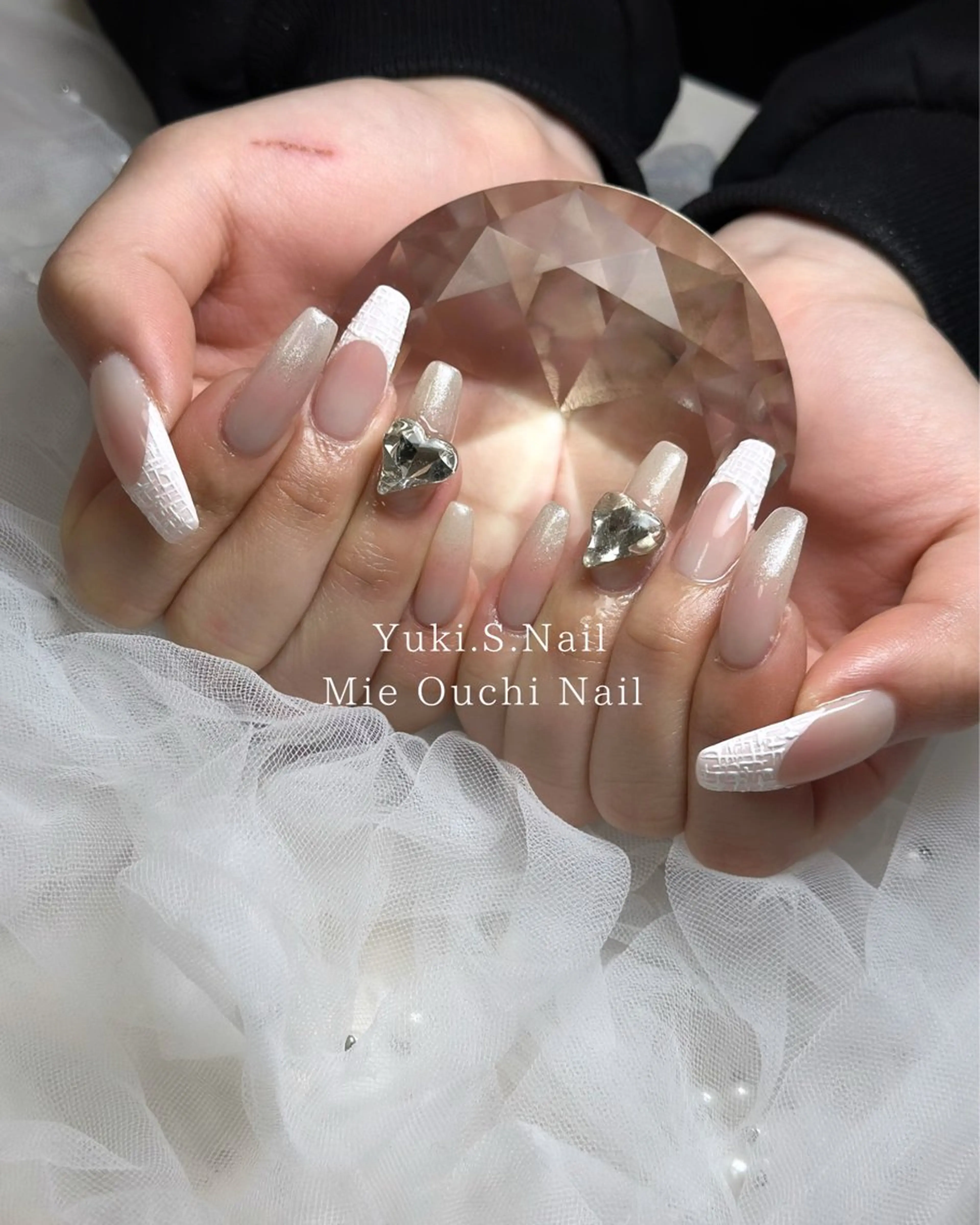 ロング ハンドネイル Yuki S.Nailのネイルデザイン