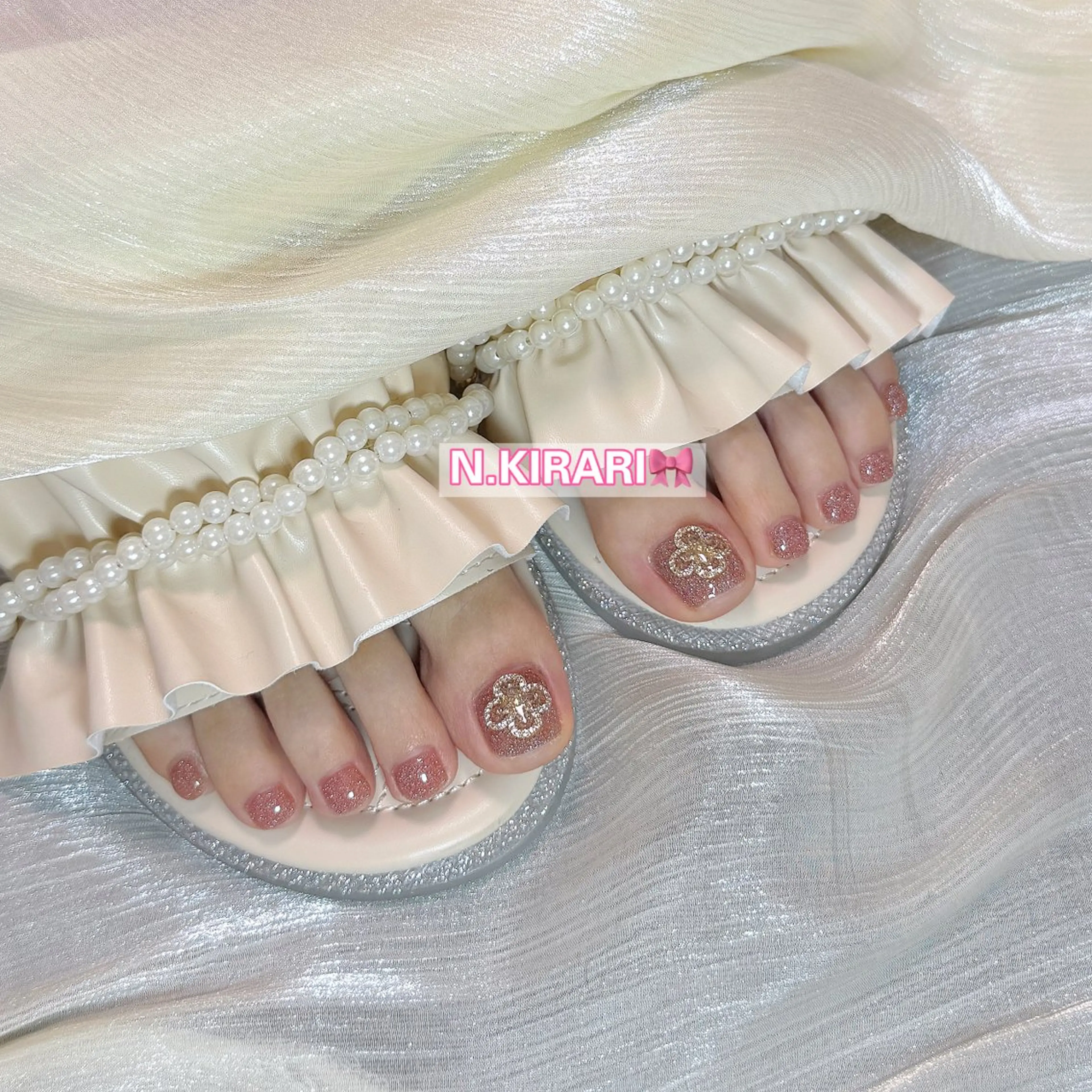 ネイル フットネイル N.KIRARI  nail所属・N.KIRARI nail salonのネイルデザイン