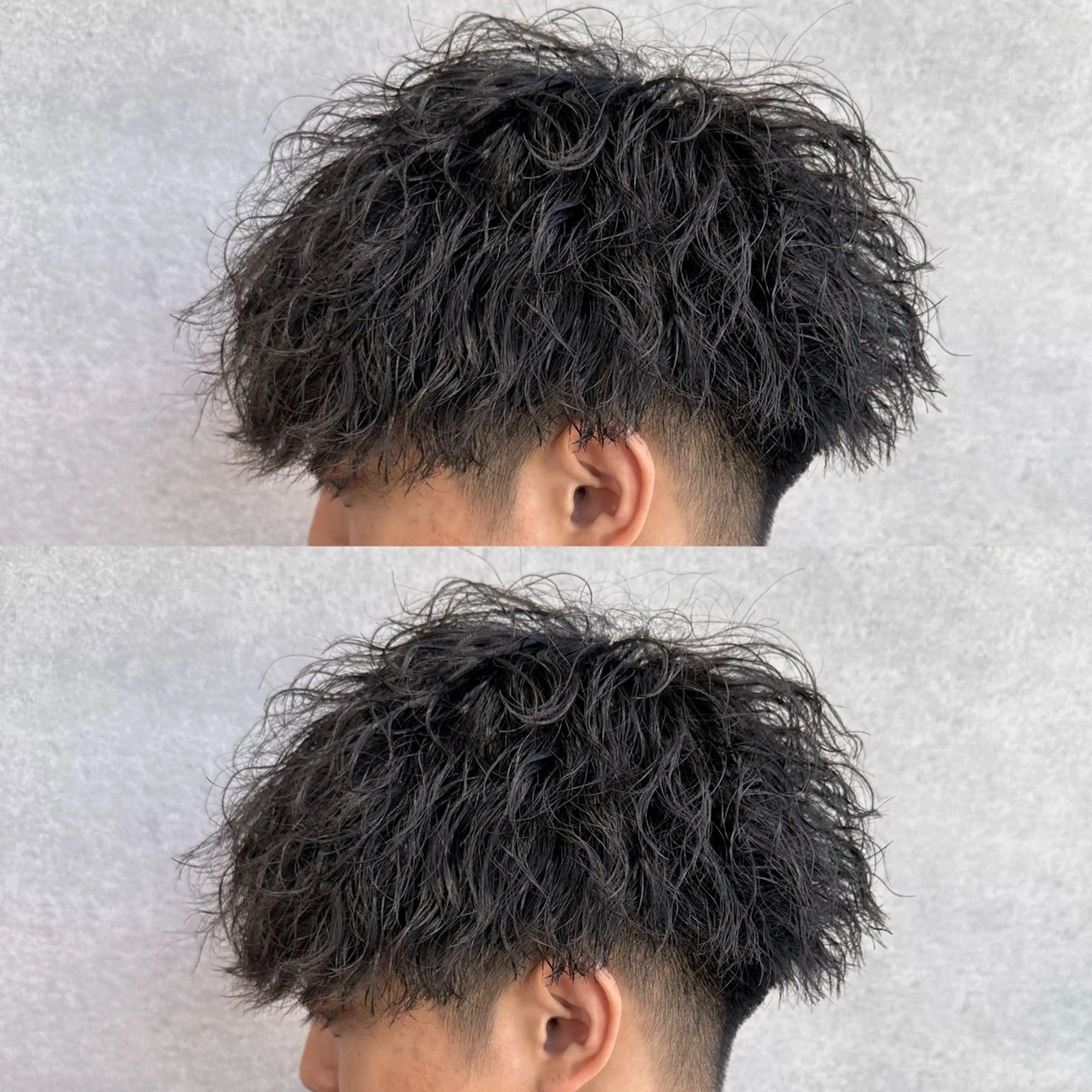 ショート パーマ メンズ 渋谷駅から徒歩1分 BLUCKメンズヘアのヘアスタイル