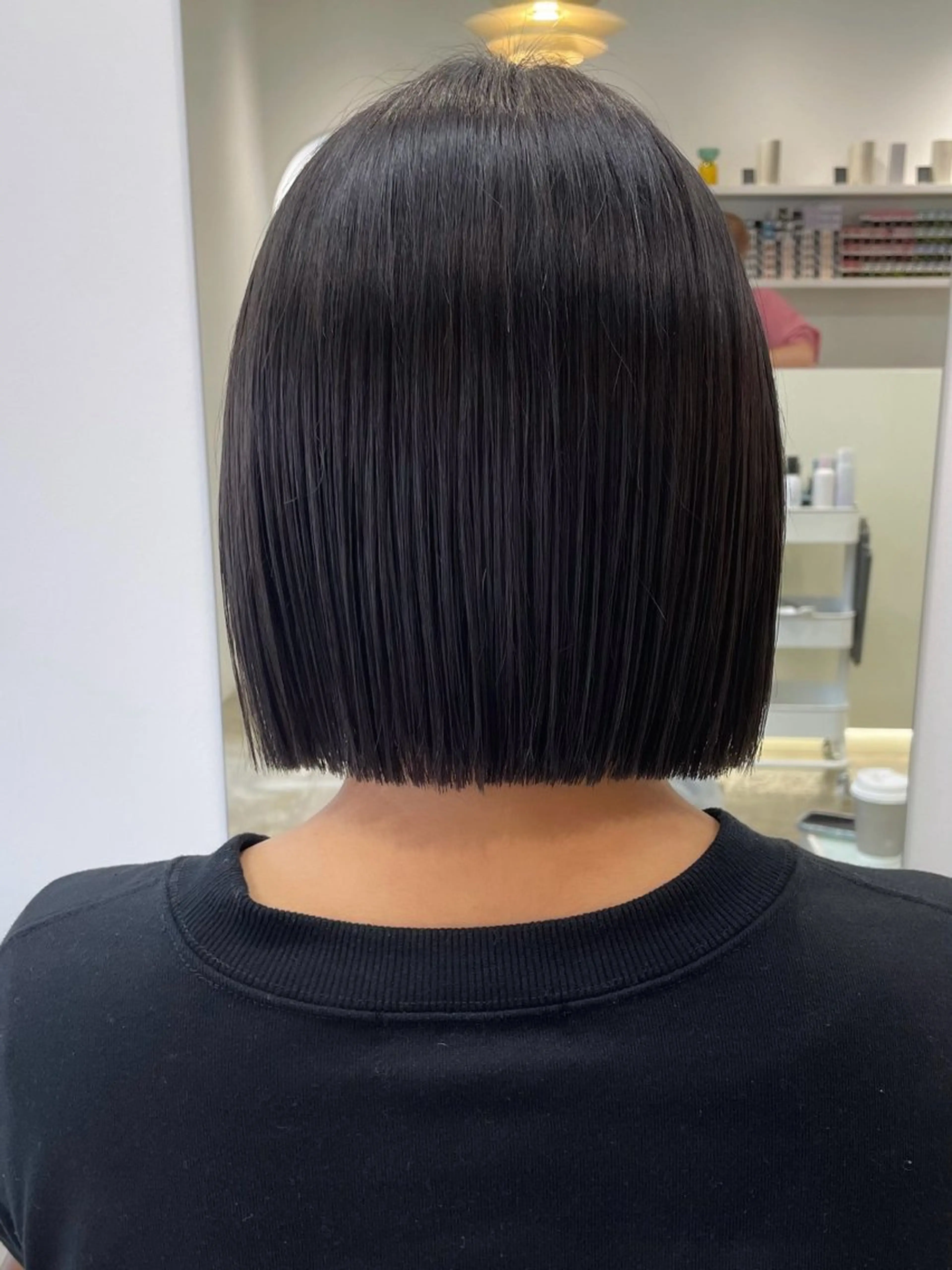 ミディアム カット ヘアカラー トリートメント fithue ボブ〻kotonoのヘアスタイル