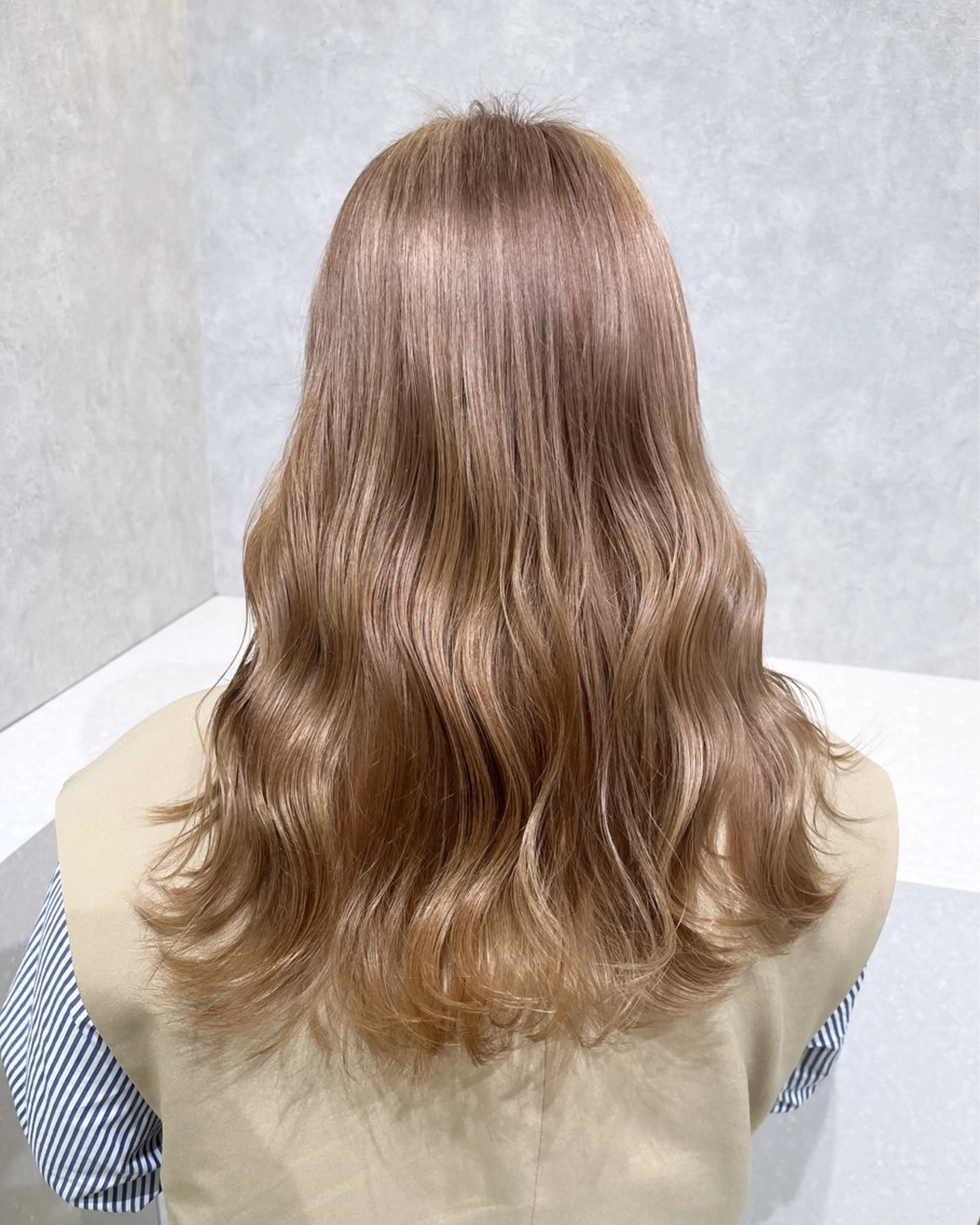 ロング カラー カット ヘアカラー トリートメント 韓国ヘア🇰🇷艶髪 カラー/yui‎💎のヘアスタイル