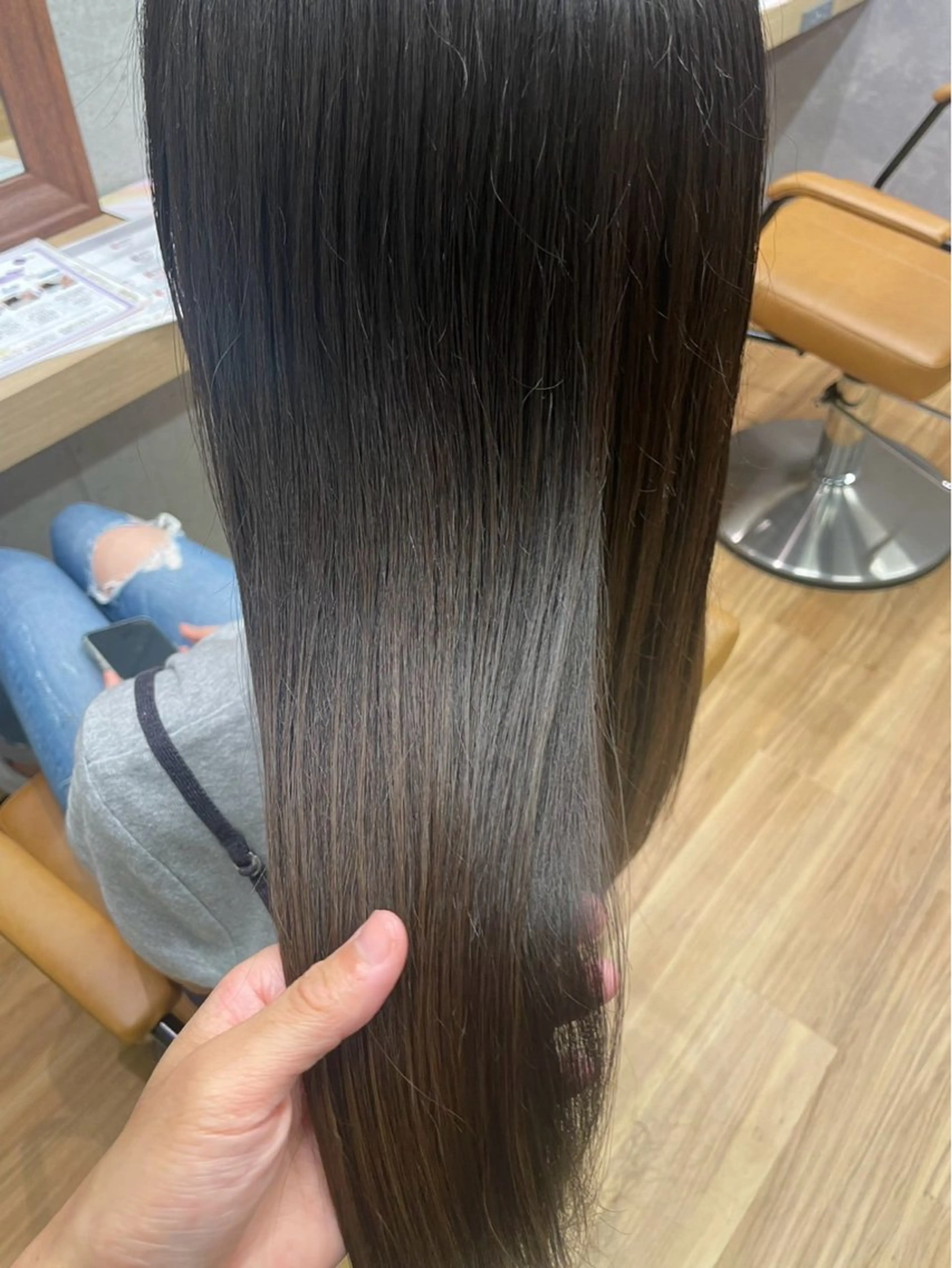 ワンカラー＋Aujua7stepトリートメントの写真