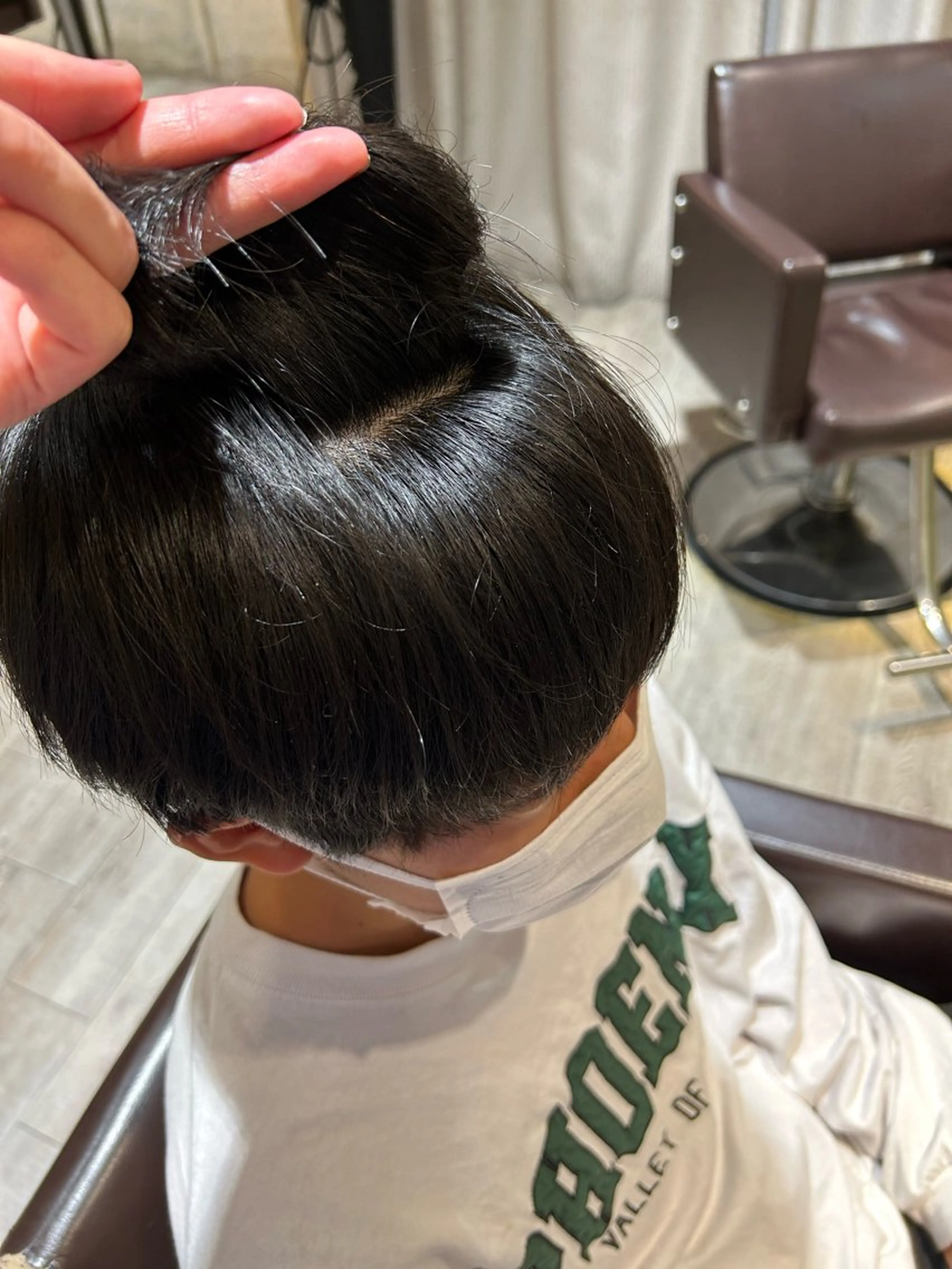 メンズ ナカノ /シールエクステのヘアスタイル