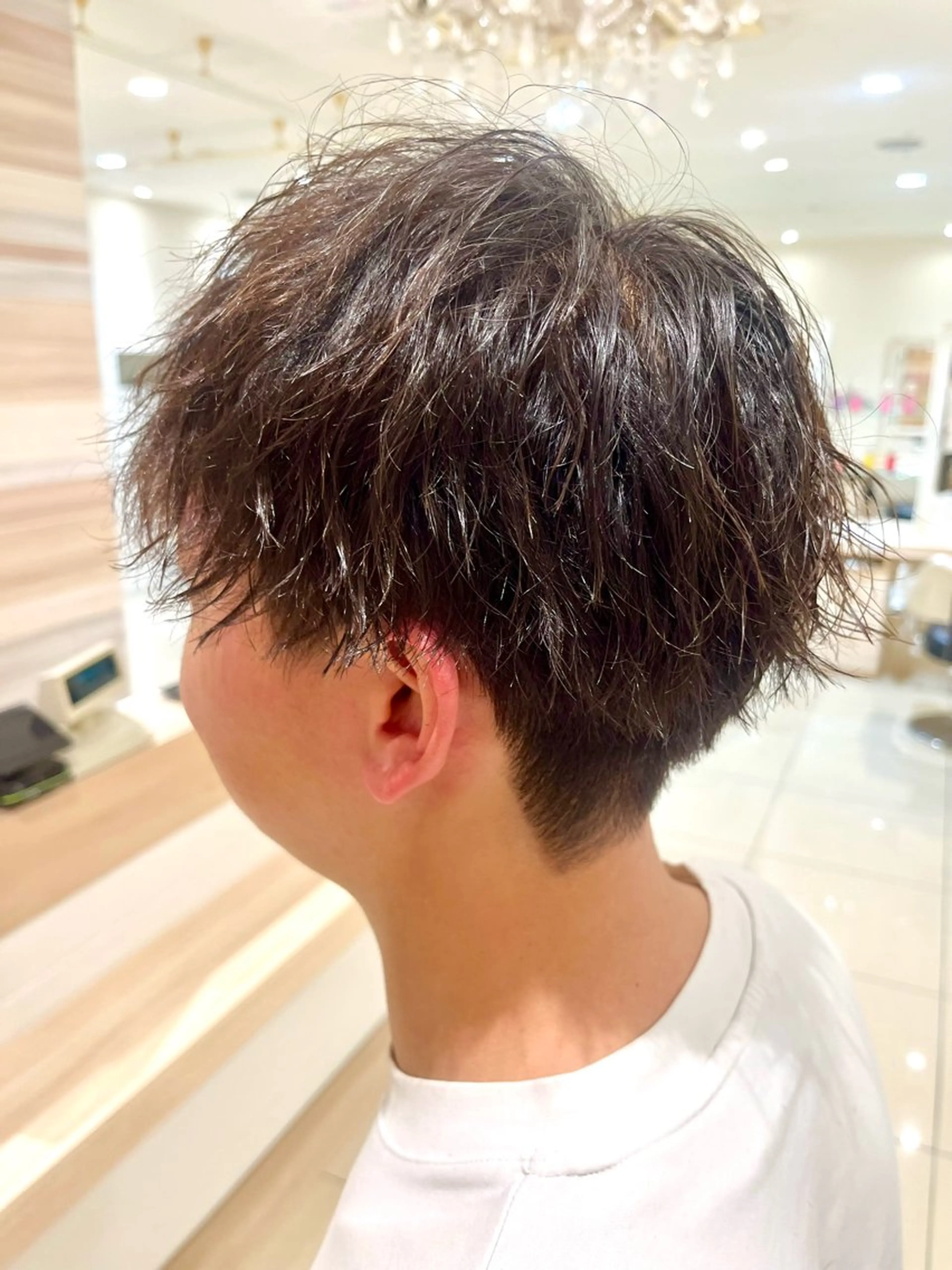 【カット+パーマ】メンズ限定の写真