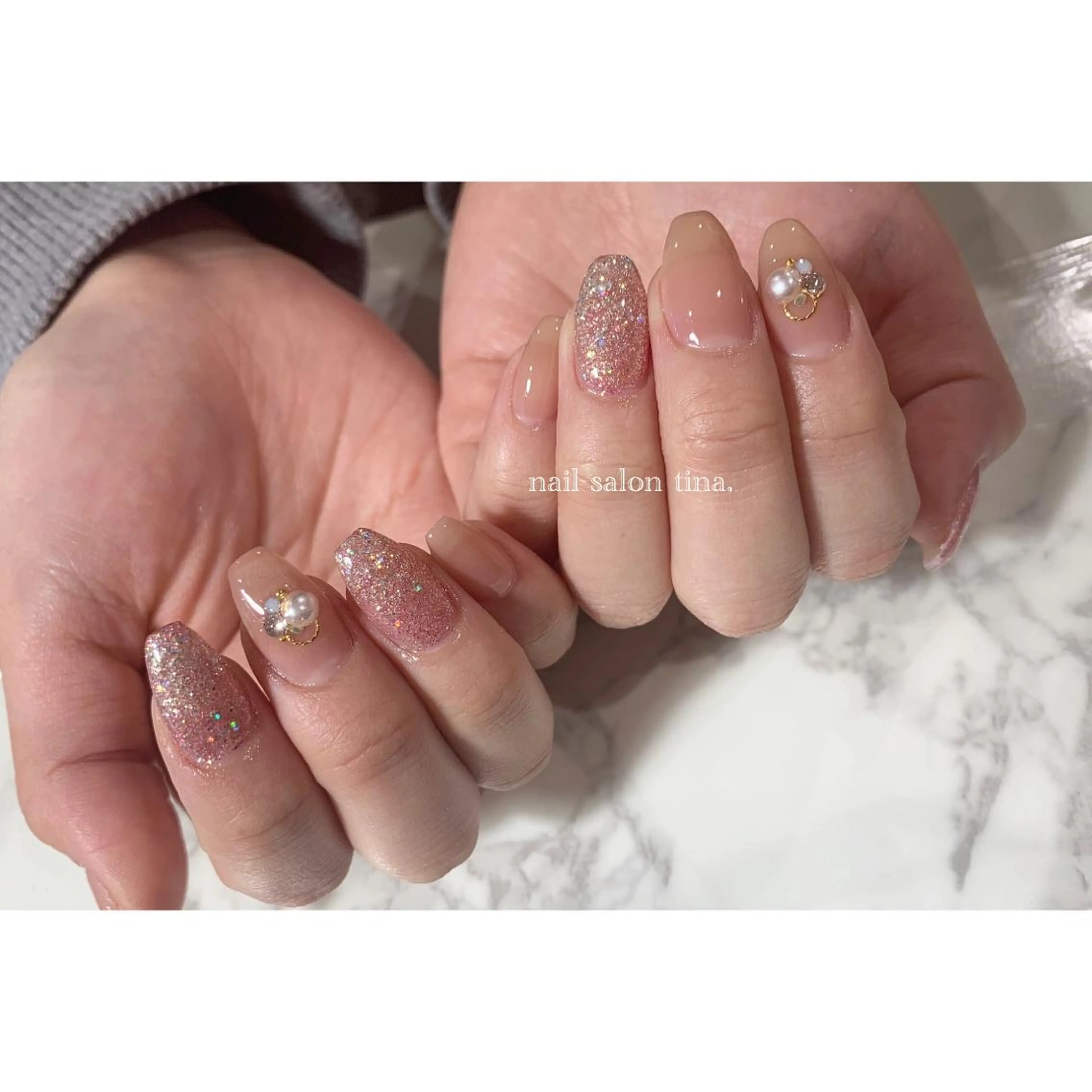 ネイル nail salon tina.所属・中山 はづきのネイルデザイン