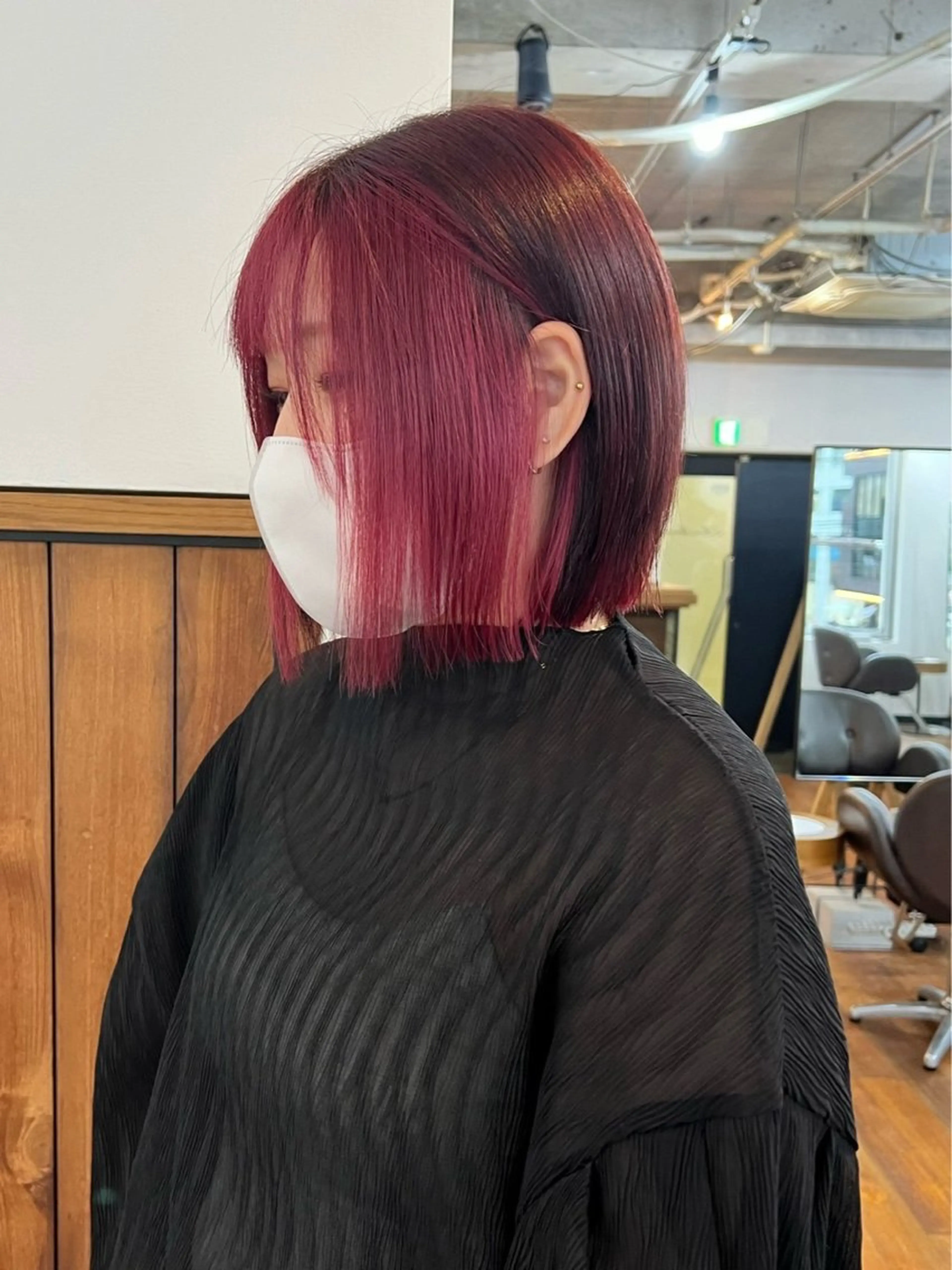 ショート 森﨑 雅のヘアスタイル