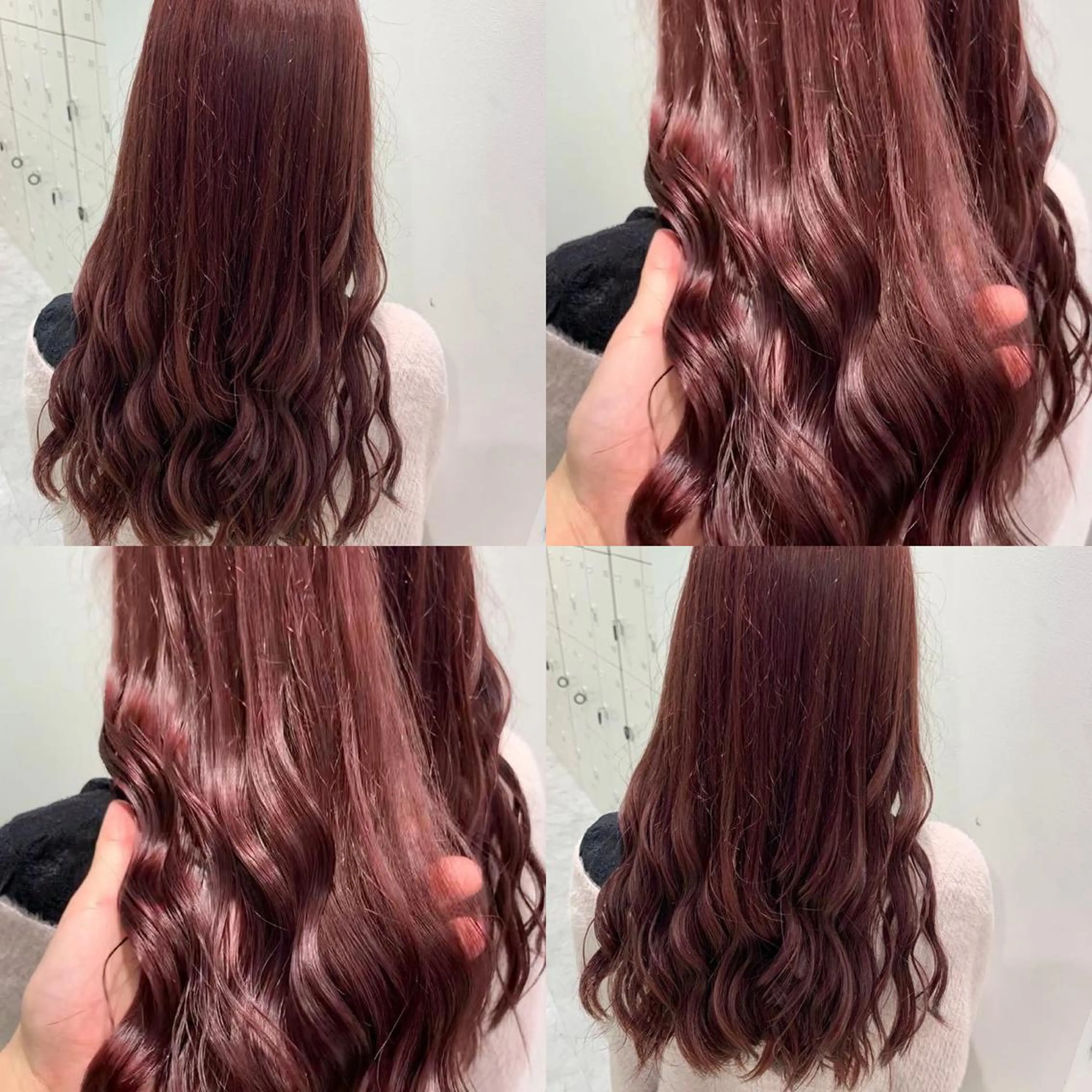 セミロング ヘアカラー ヘッドスパ ヘアセット 🌿透明感カラー‪ 縮毛矯正✨かずきのヘアスタイル