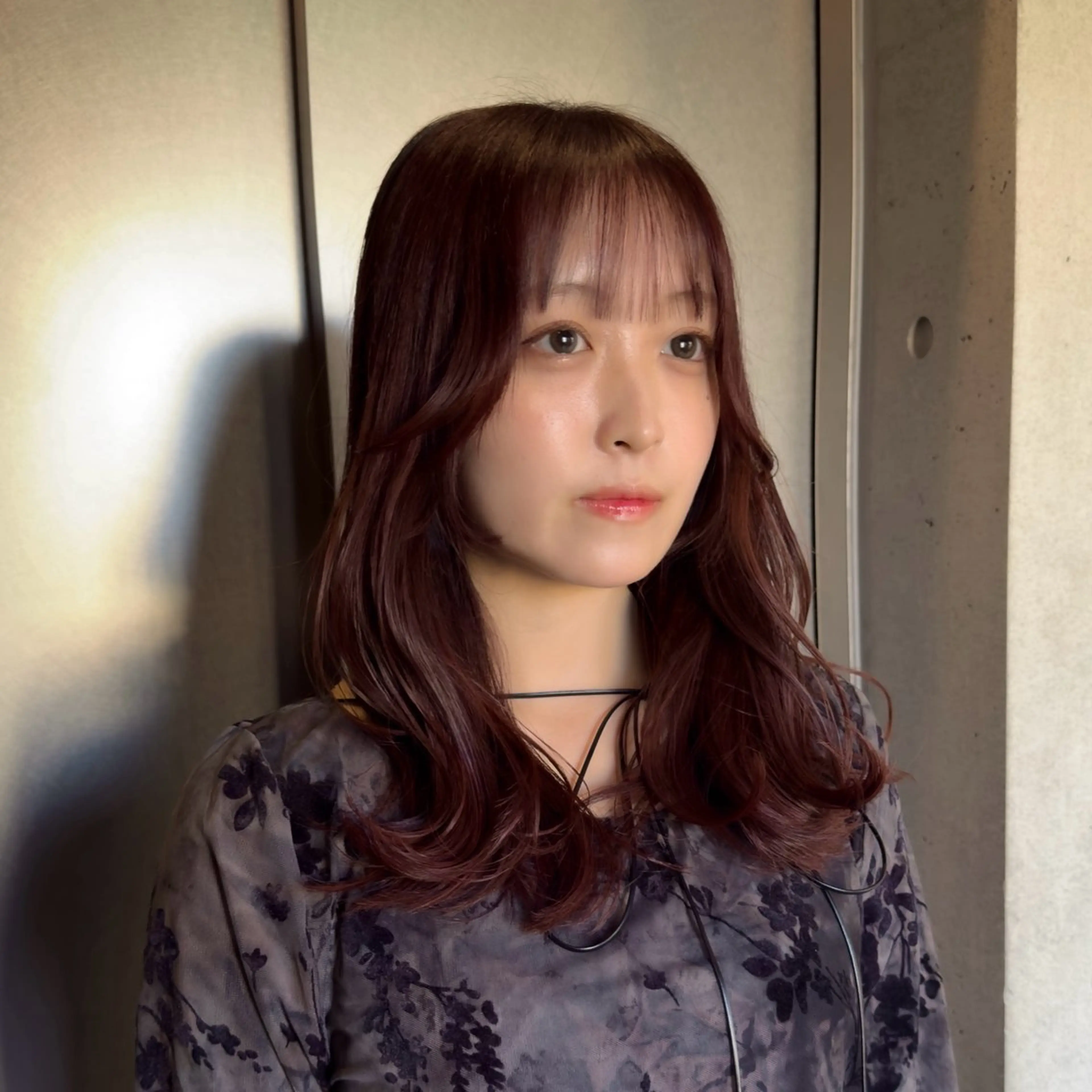 ロング カラー カット ヘアカラー トリートメント ⛄️似合わせ暖色/ 抜け感レイヤー/ゆいのヘアスタイル