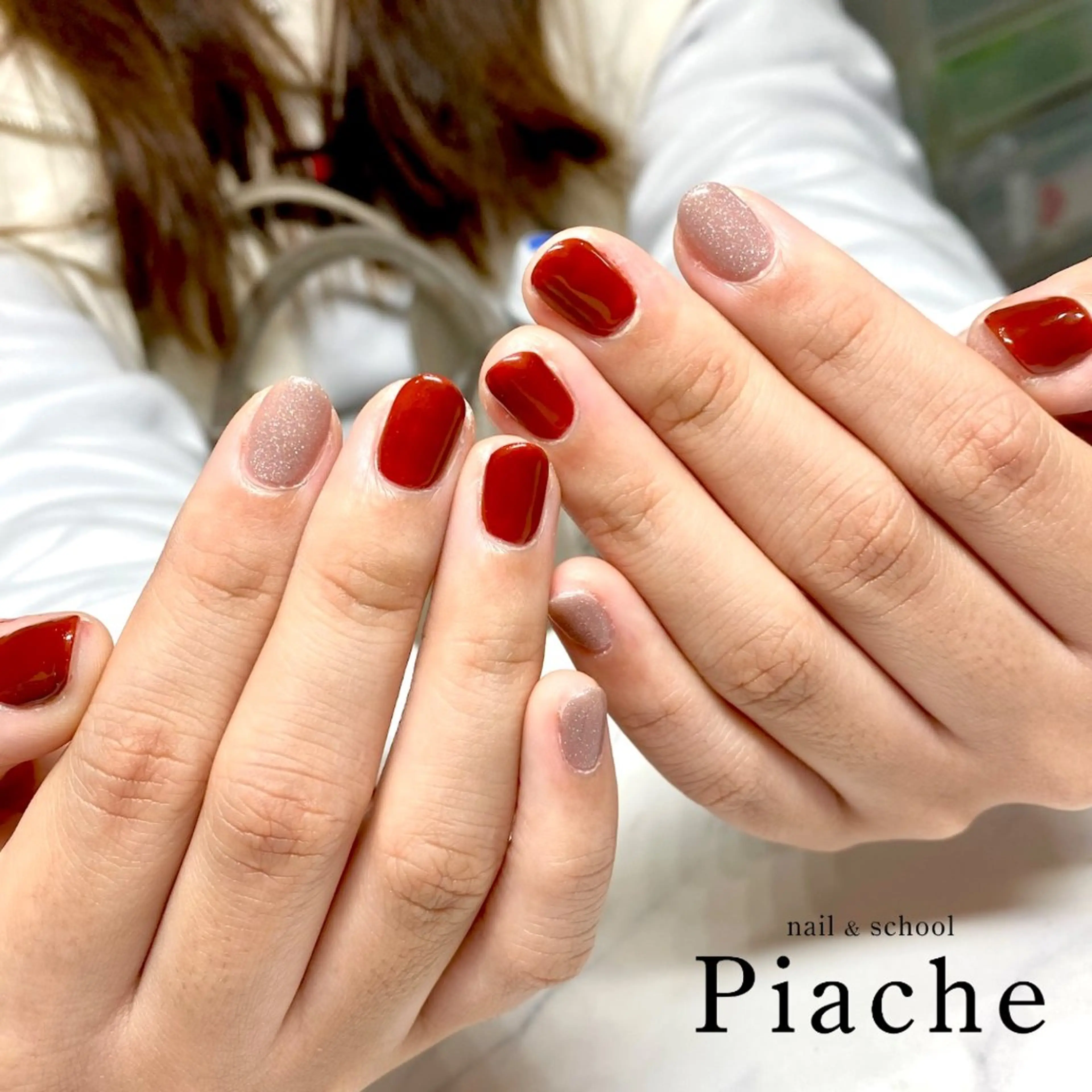 ネイル Piache ジュニアネイリストのネイルデザイン