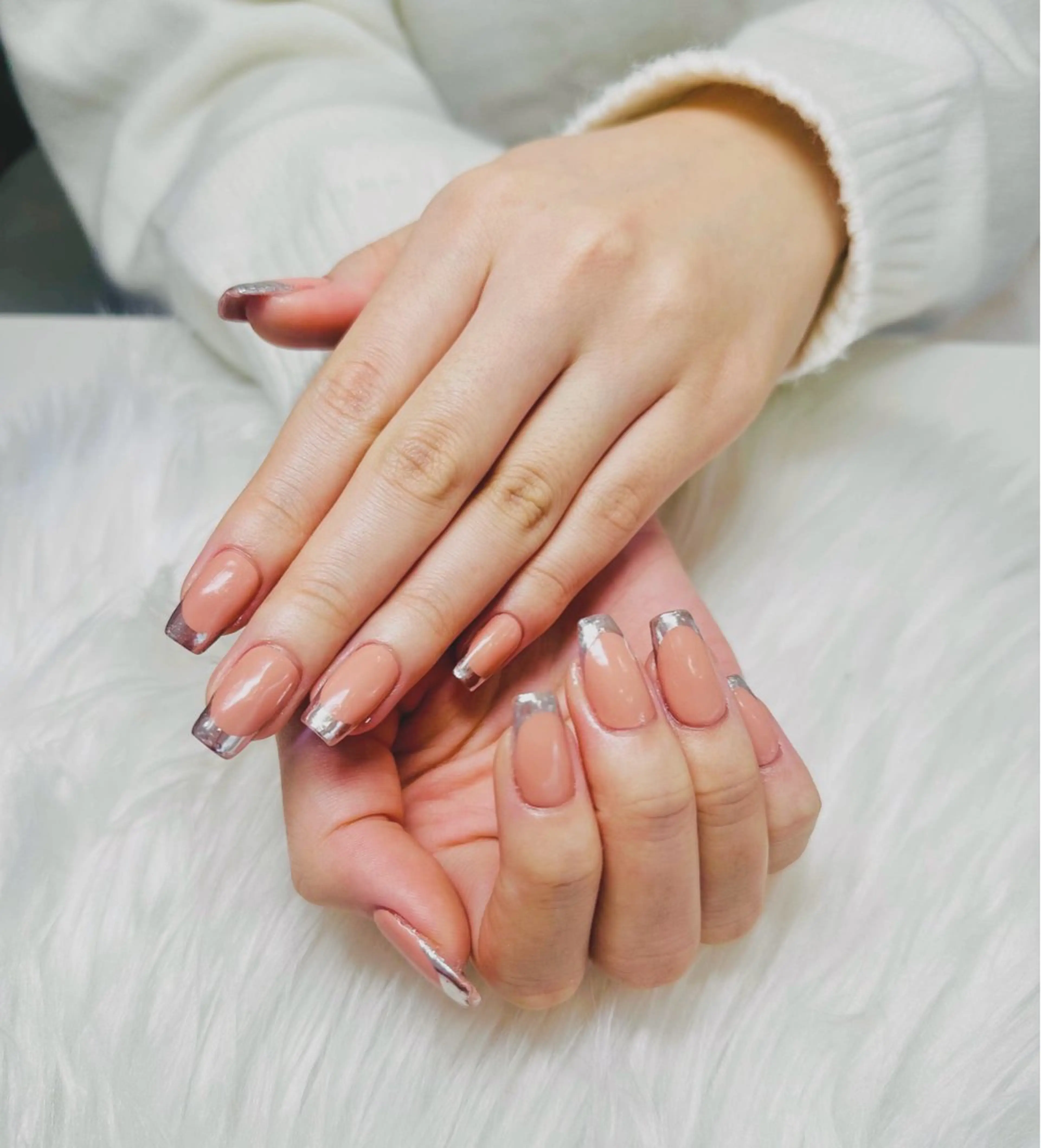 ネイル フレンチネイル LYYM Nail Salonのネイルデザイン