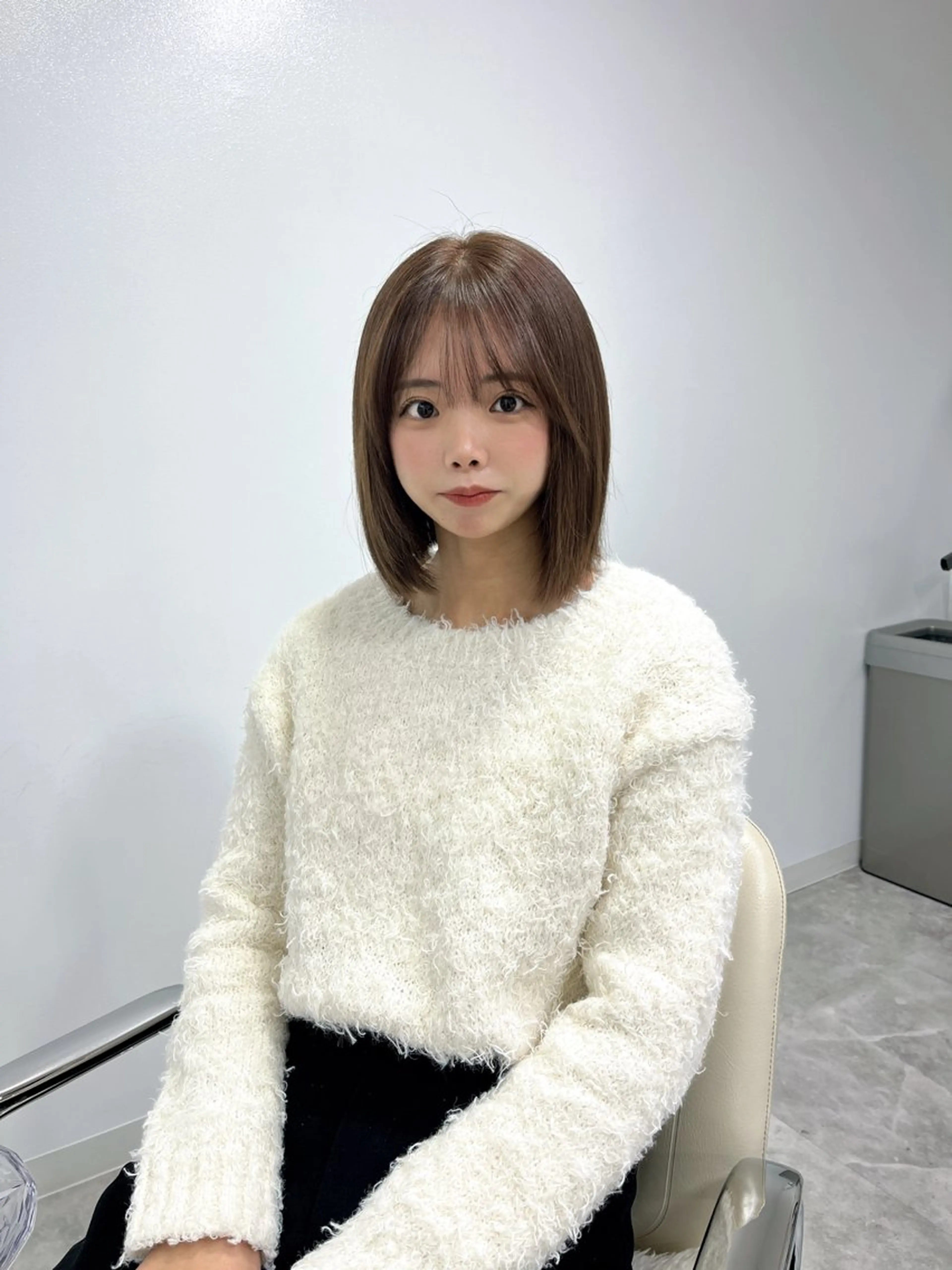 ショート カット ヘアカラー トリートメント 𝑴𝑰𝑯𝑶 ／ワンホンヘアのヘアスタイル
