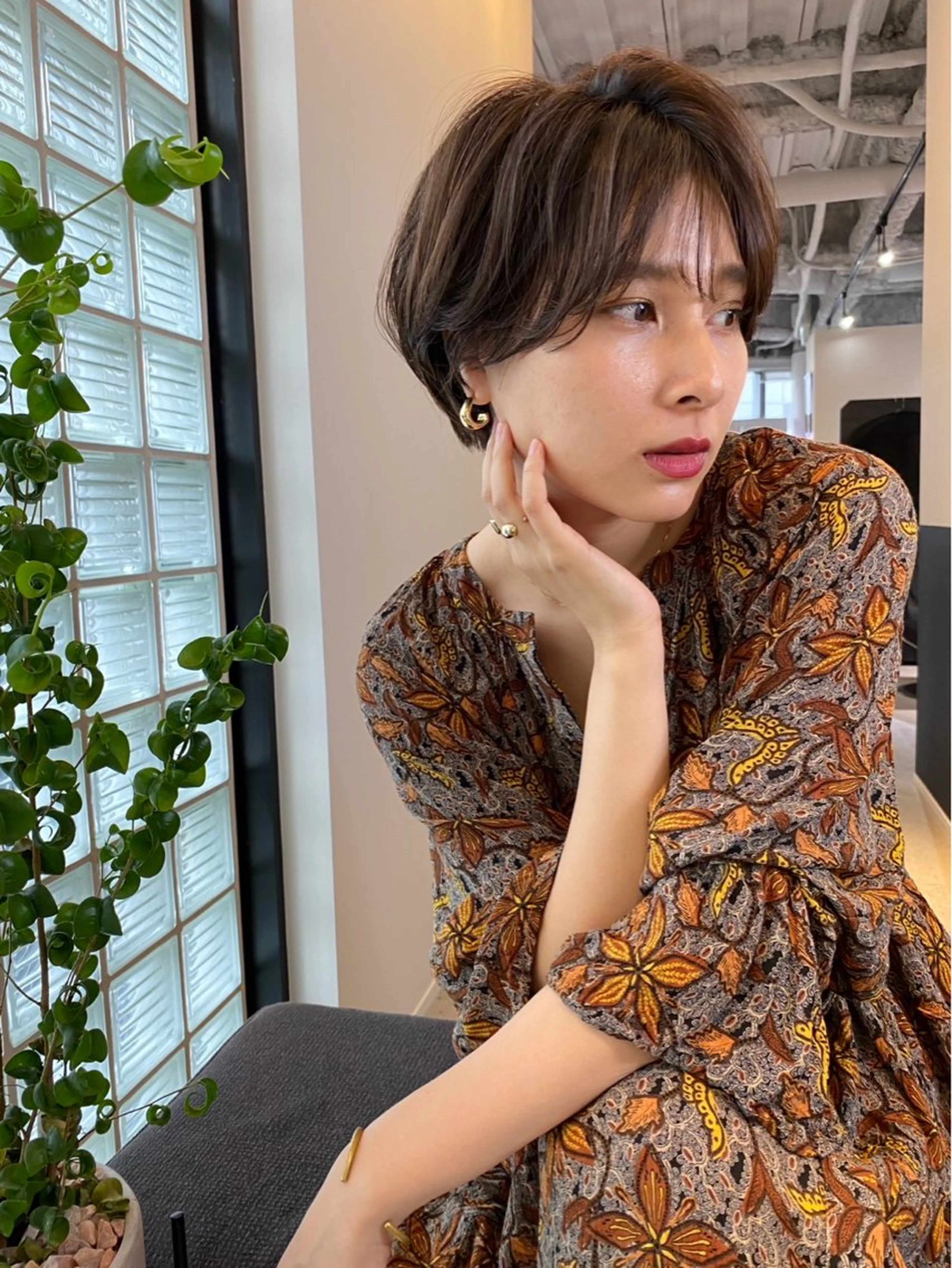 ショート ショートヘア 坂槙 航のヘアスタイル
