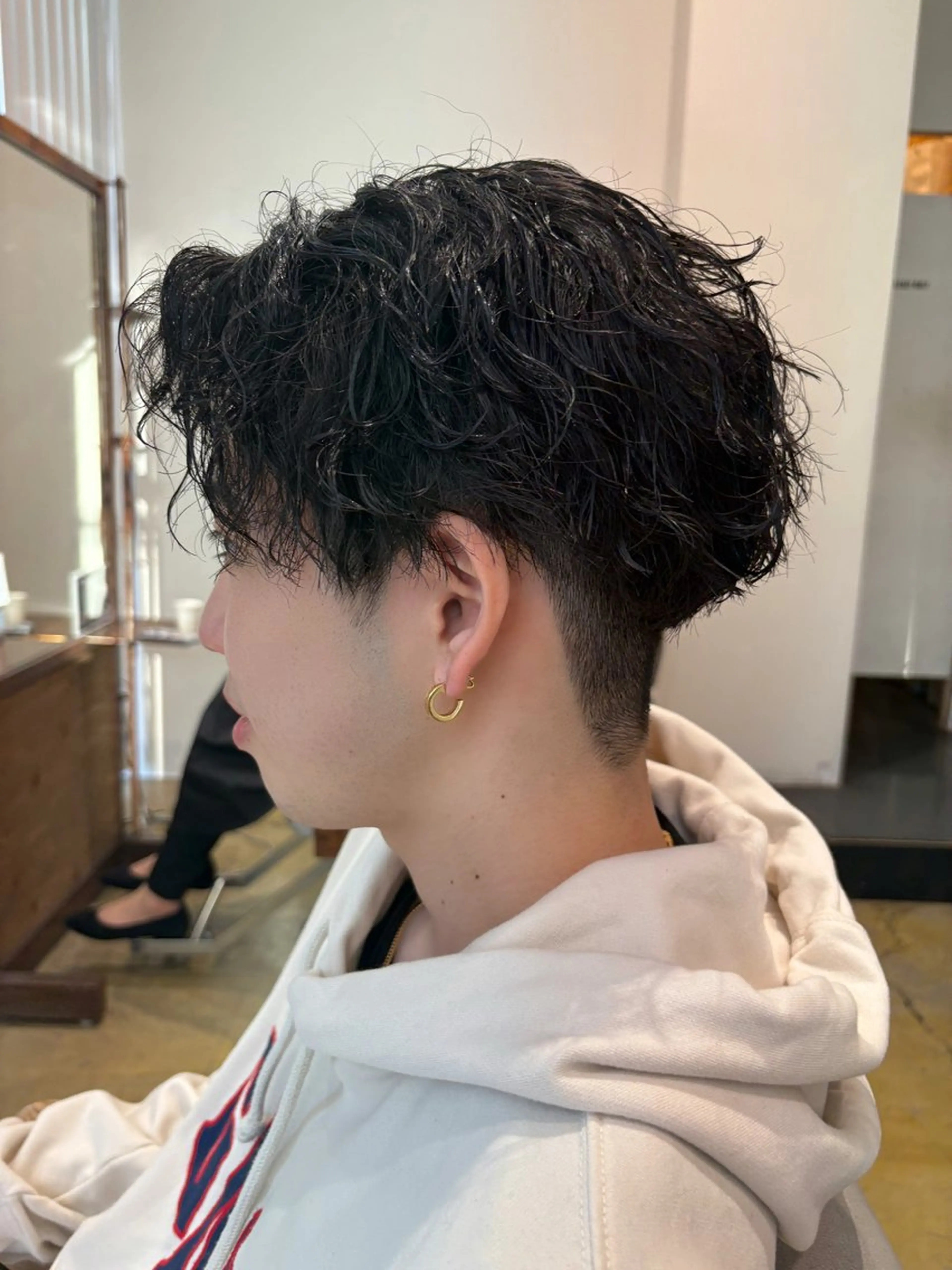 パーマ メンズ メンズパーマ ツイストスパイラルパーマ スパイラルパーマ カット パーマ ✨艶ブリーチカラー✨ 酸性ストレート光太郎のヘアスタイル