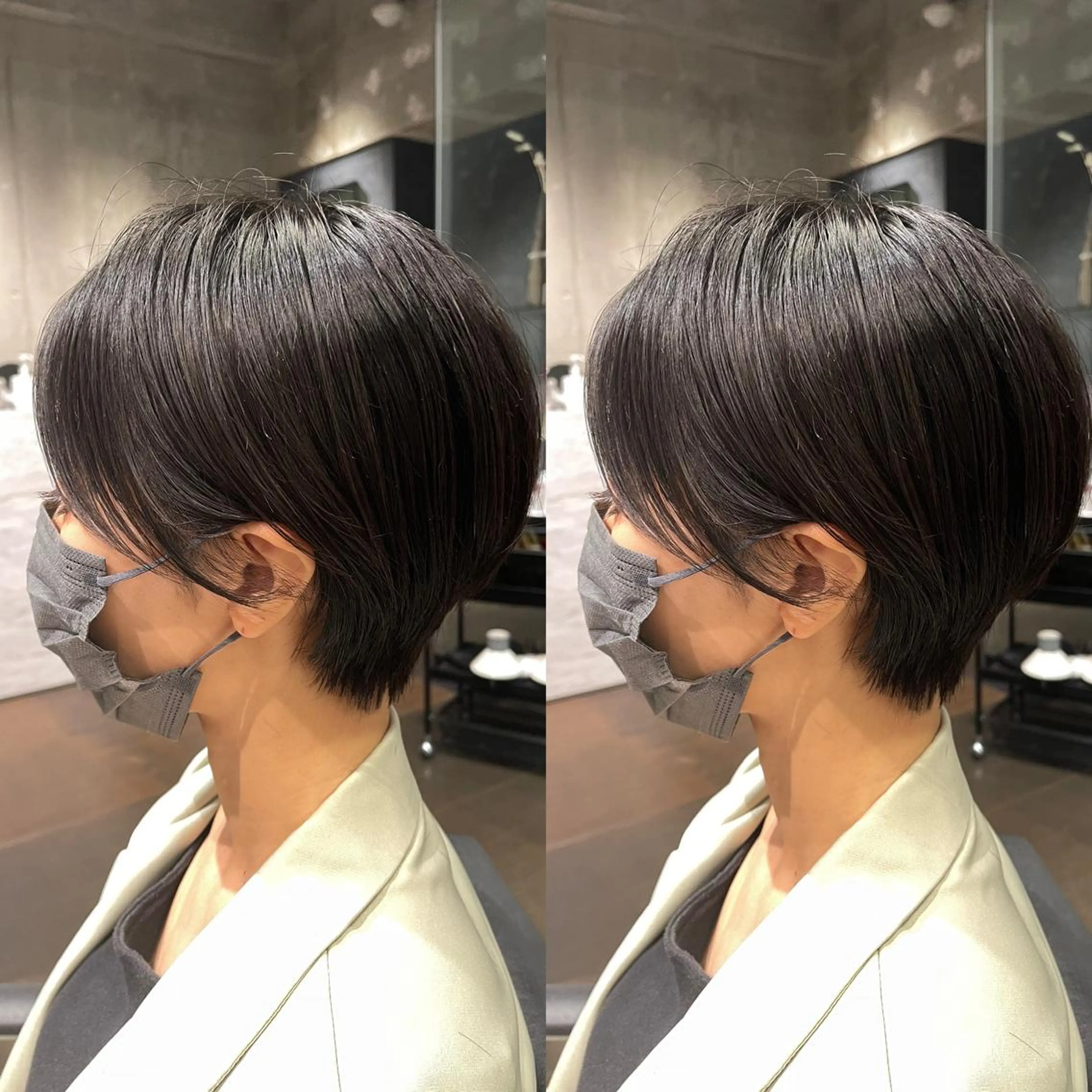 ショート 大人上品くびれヘア 瀬野隼也のヘアスタイル