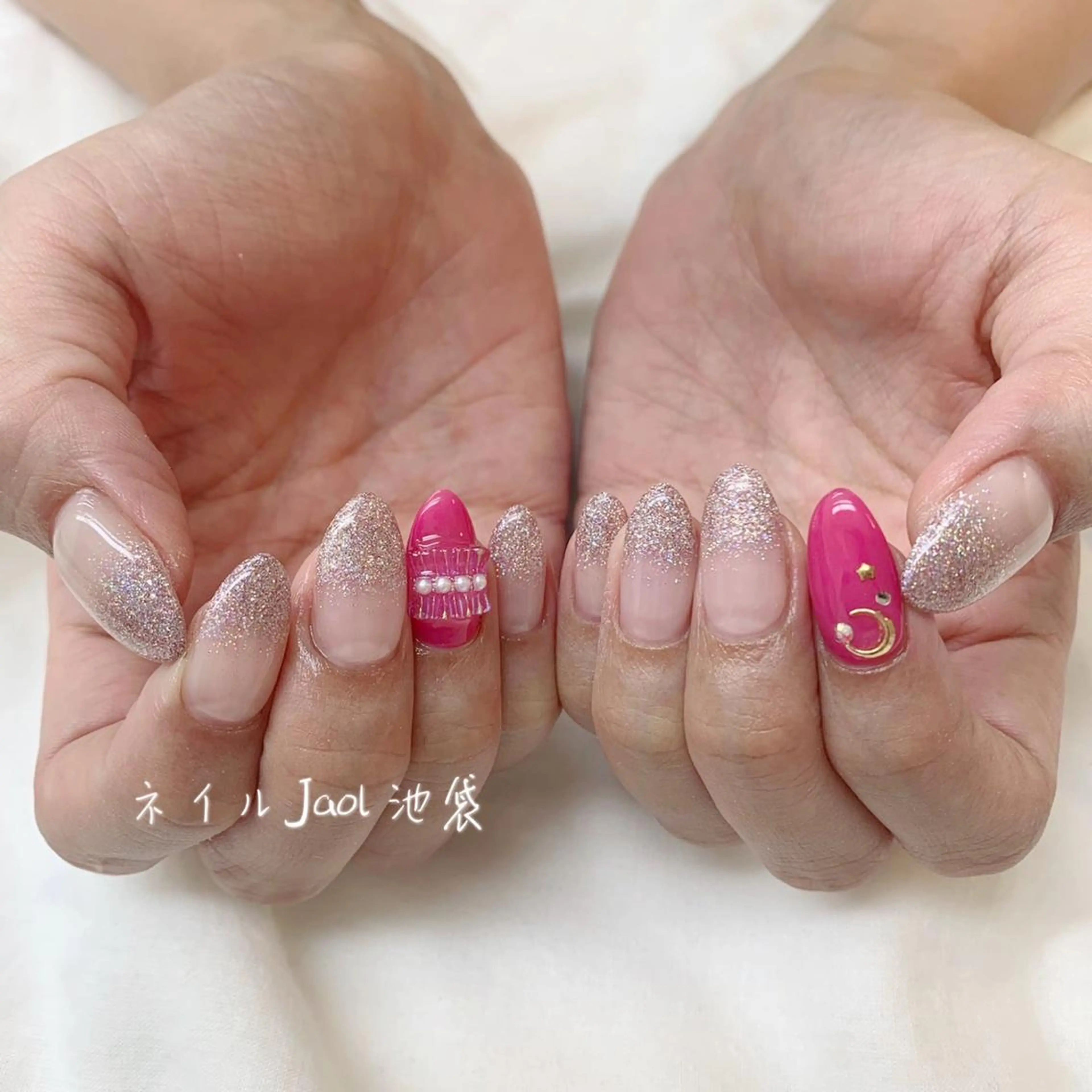 ミディアム nail jaol池袋店所属・ネイルJaol 池袋のネイルデザイン