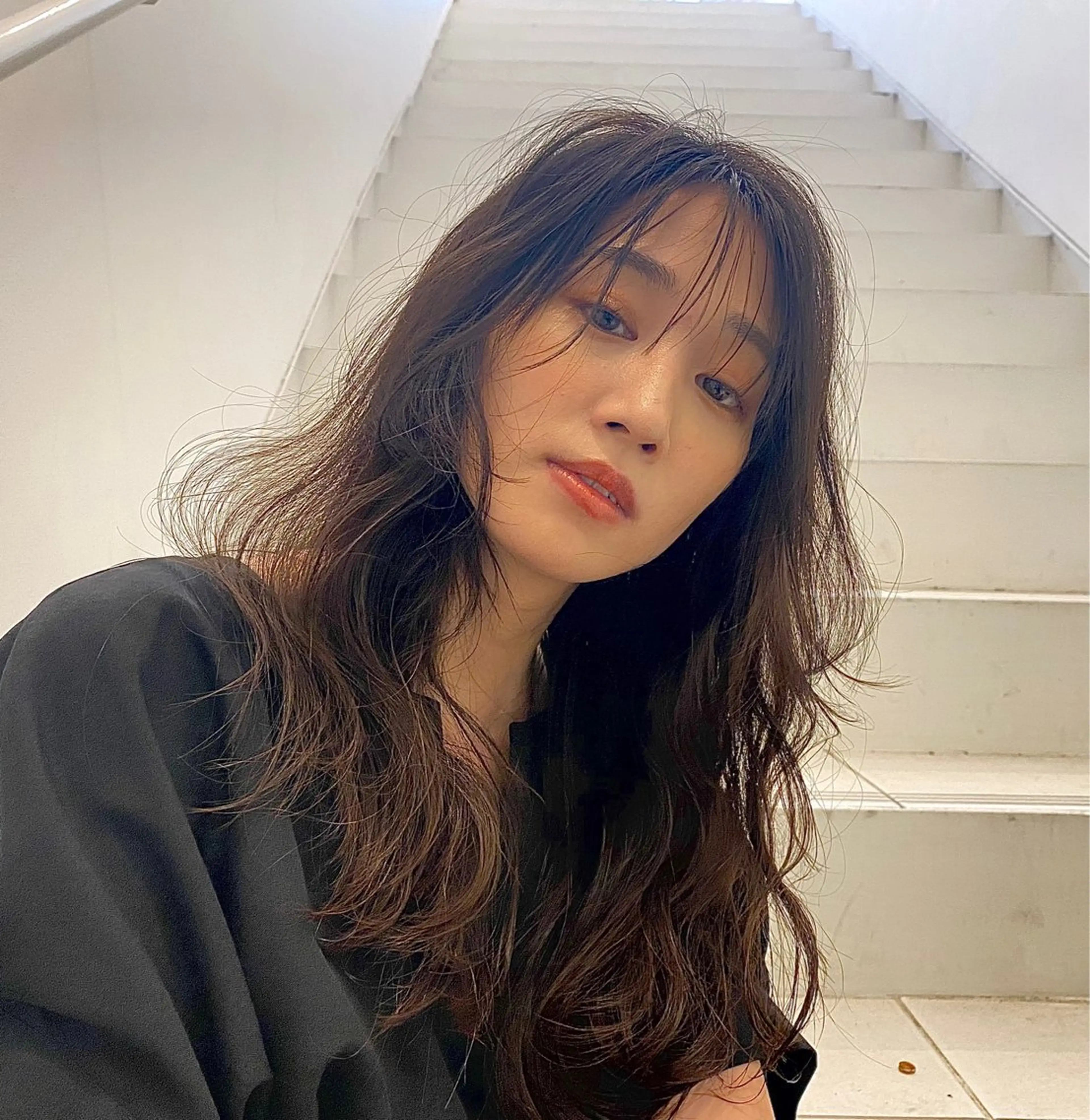 ロング カラー ブラウンカラー 👑 Saho👑のヘアスタイル