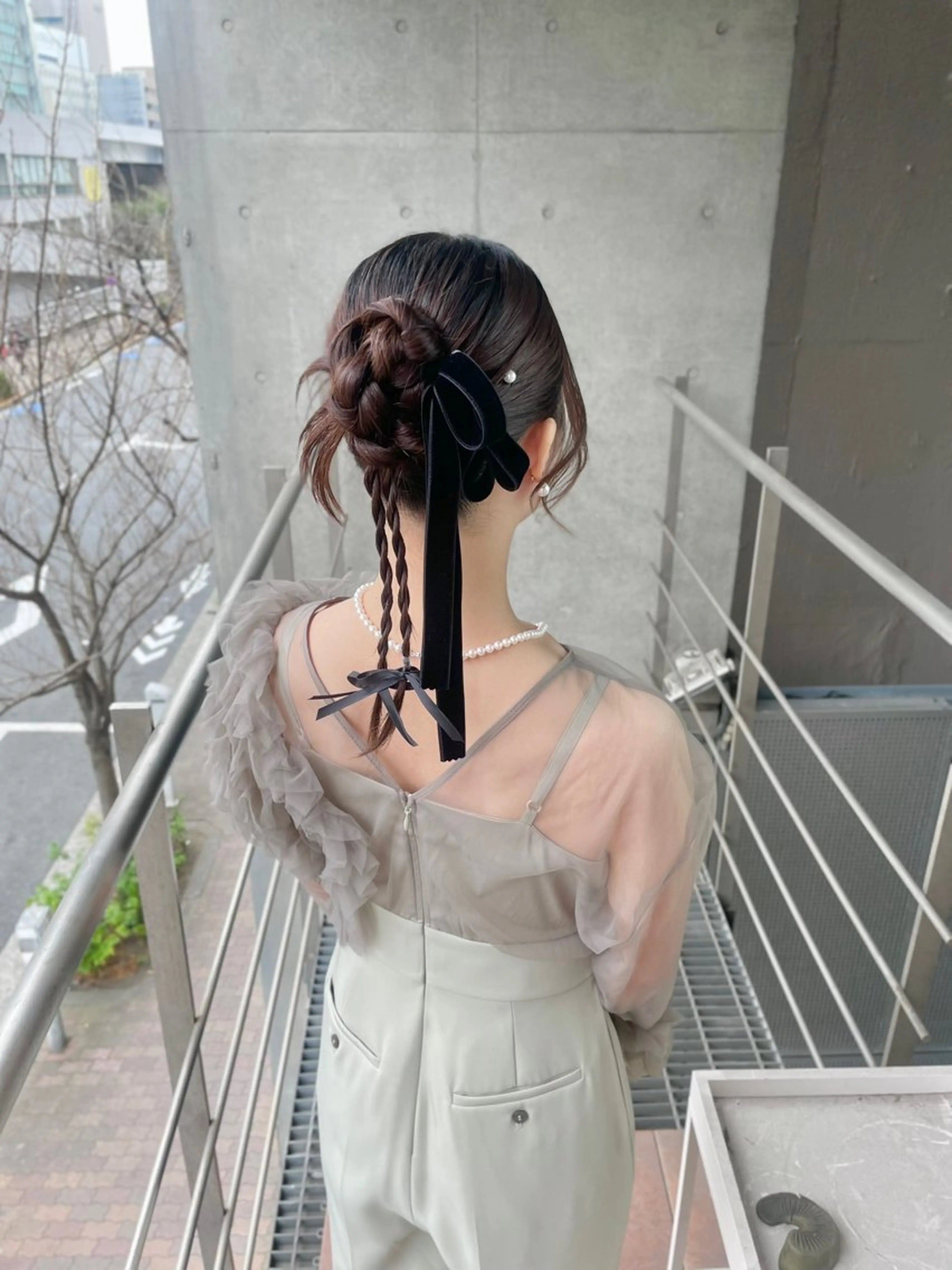 ロング ヘアアレンジ ヘアセット ヘアメイク ✴︎Mai✴︎のヘアスタイル