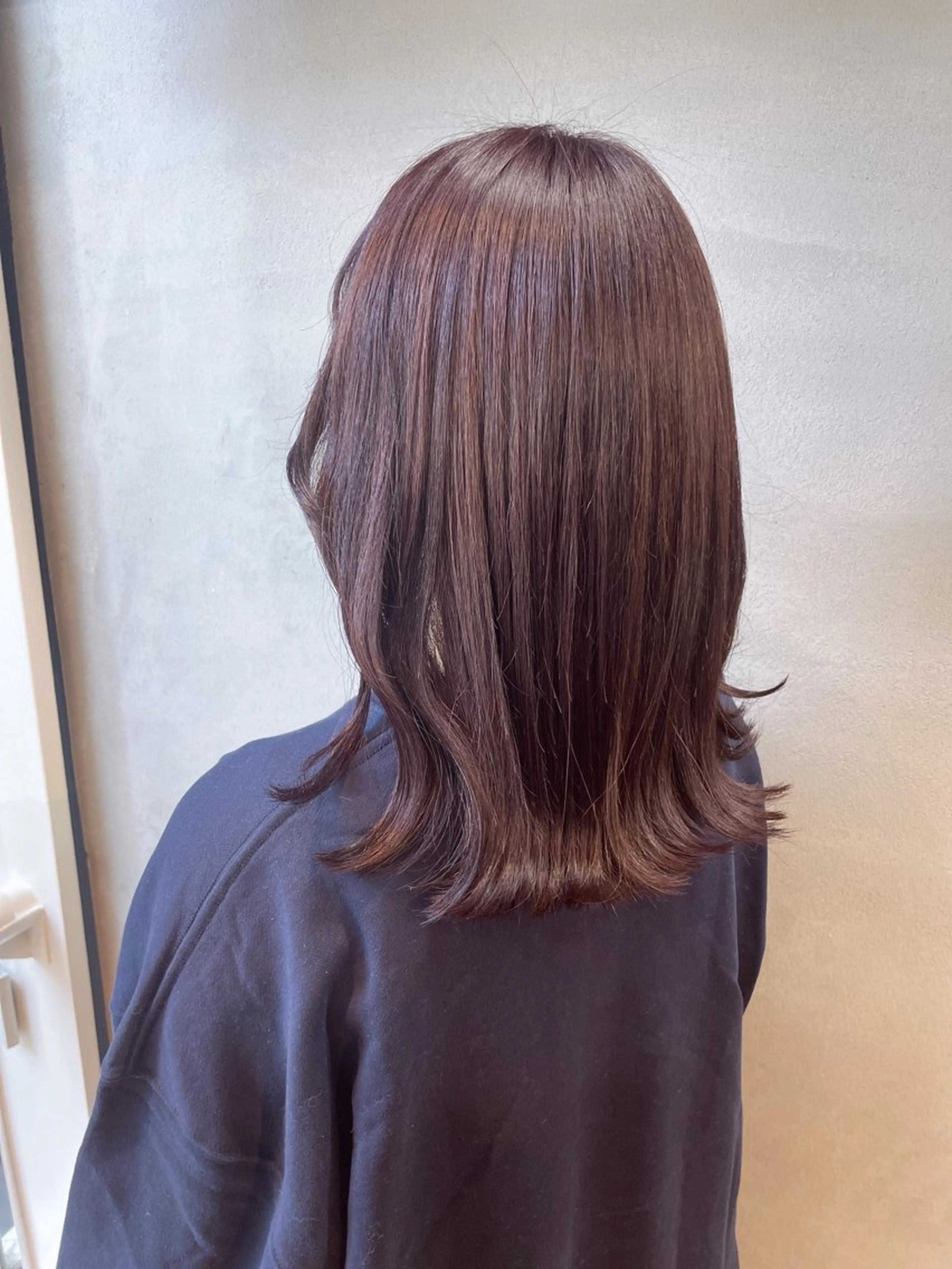 ミディアム カラー ラベンダーカラー ラベンダーピンク ピンクカラー 女性リピ90%🍨 🩷佐藤みずきのヘアスタイル