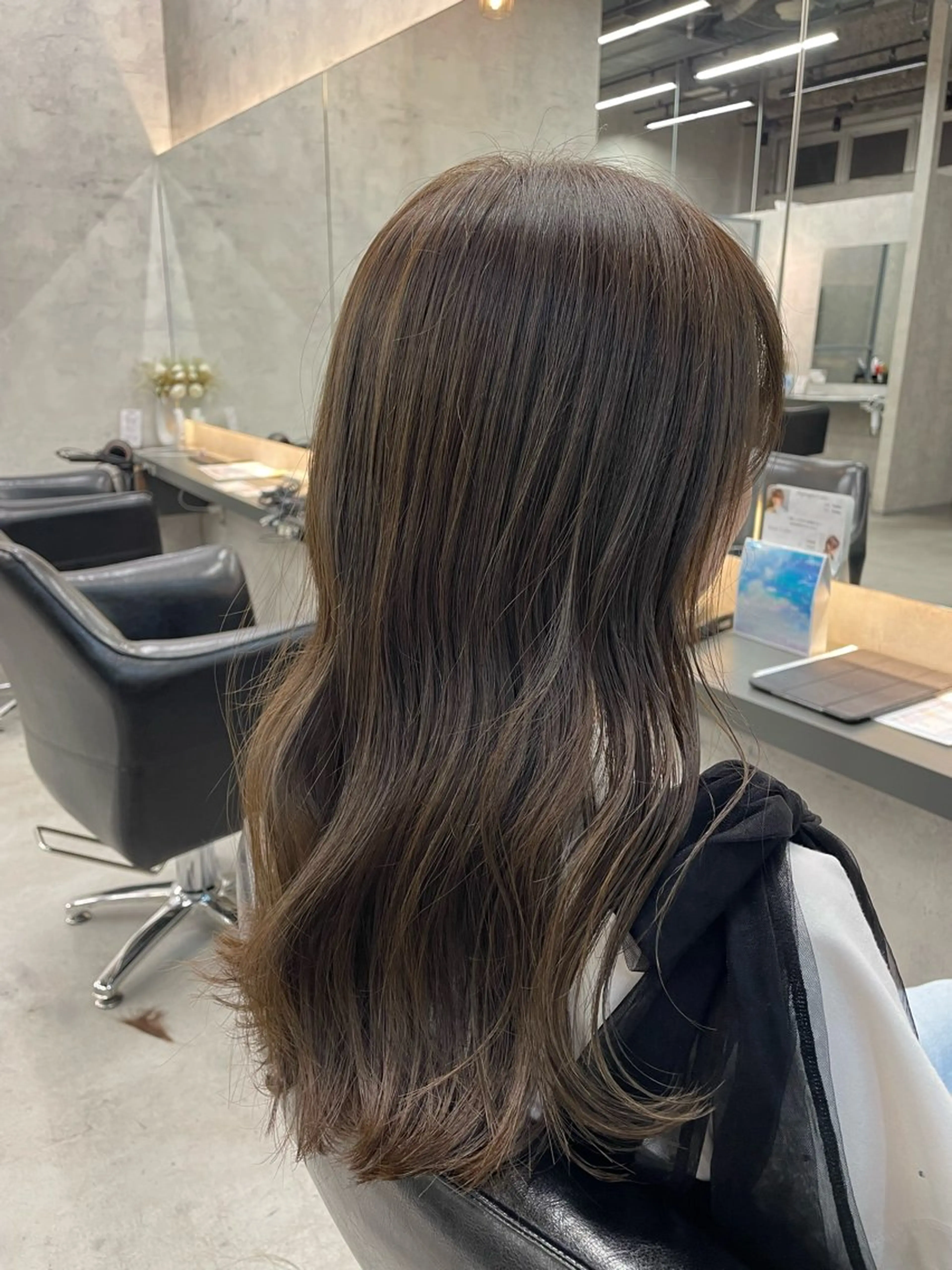 ロング カラー 顔まわり/レイヤー 🌼MIU🌼のヘアスタイル