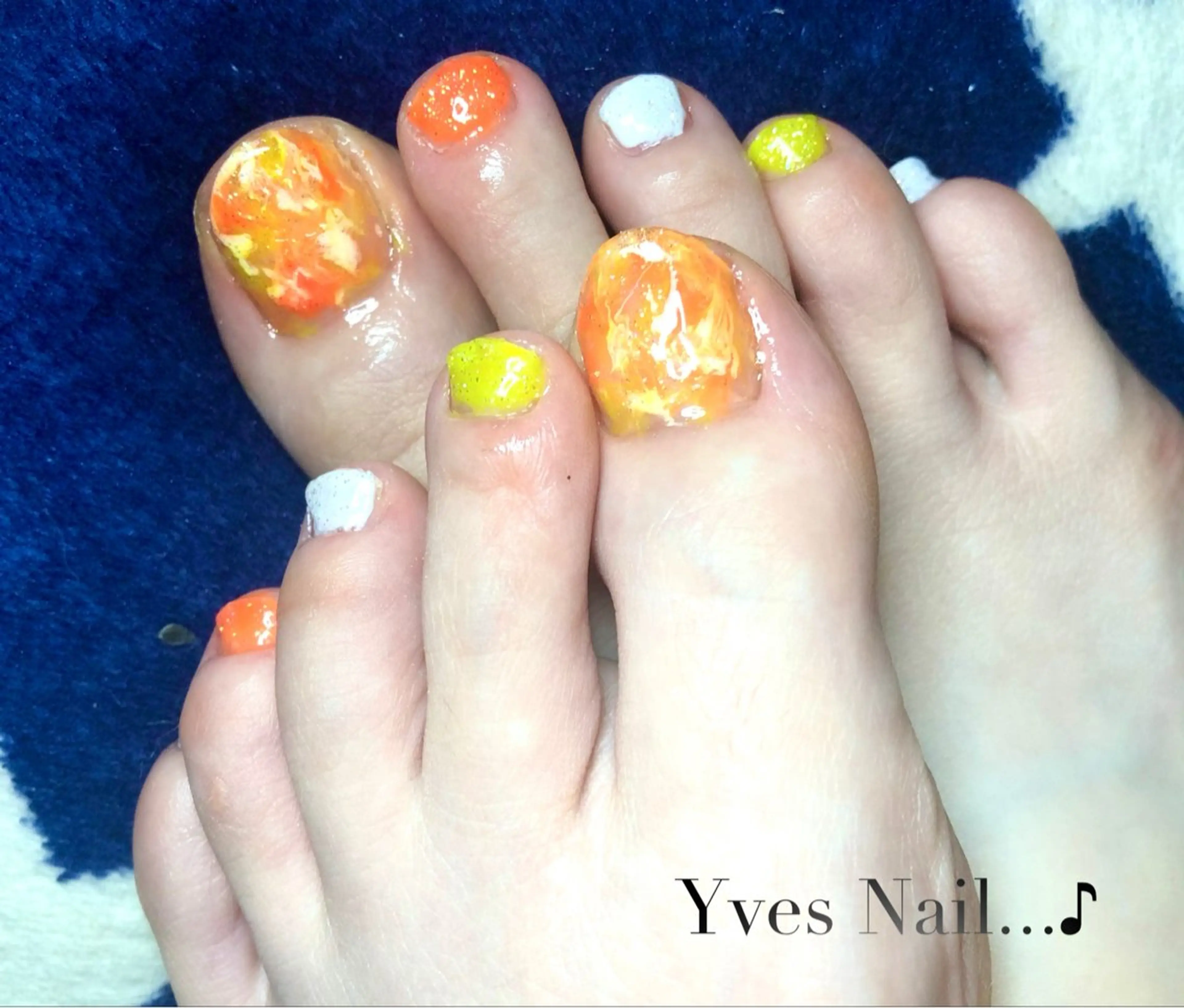 ネイル フットネイル kanno yのネイルデザイン