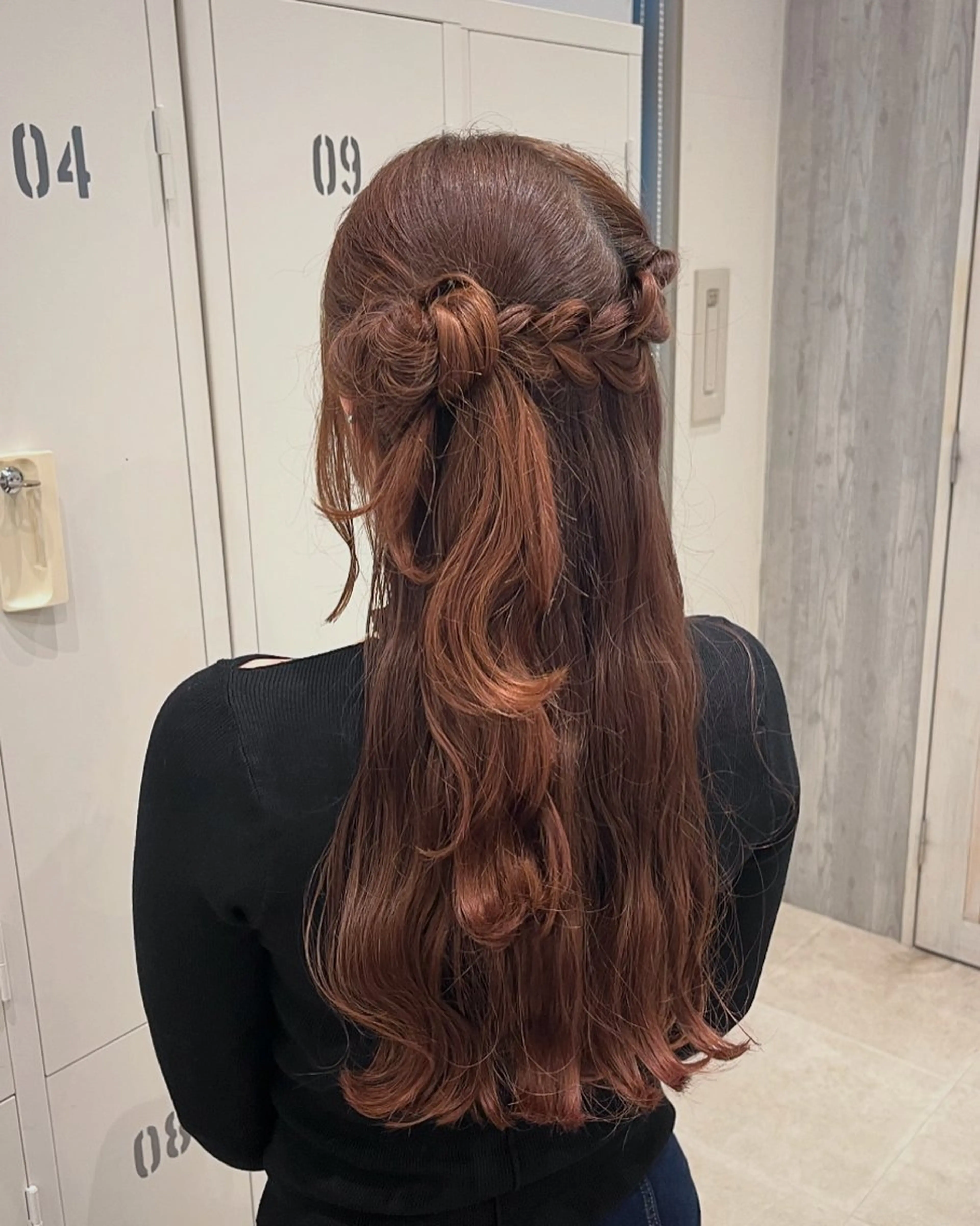 ヘアアレンジ ヘアカラー 🌱ワカ/ モデル募集中🌱のヘアスタイル