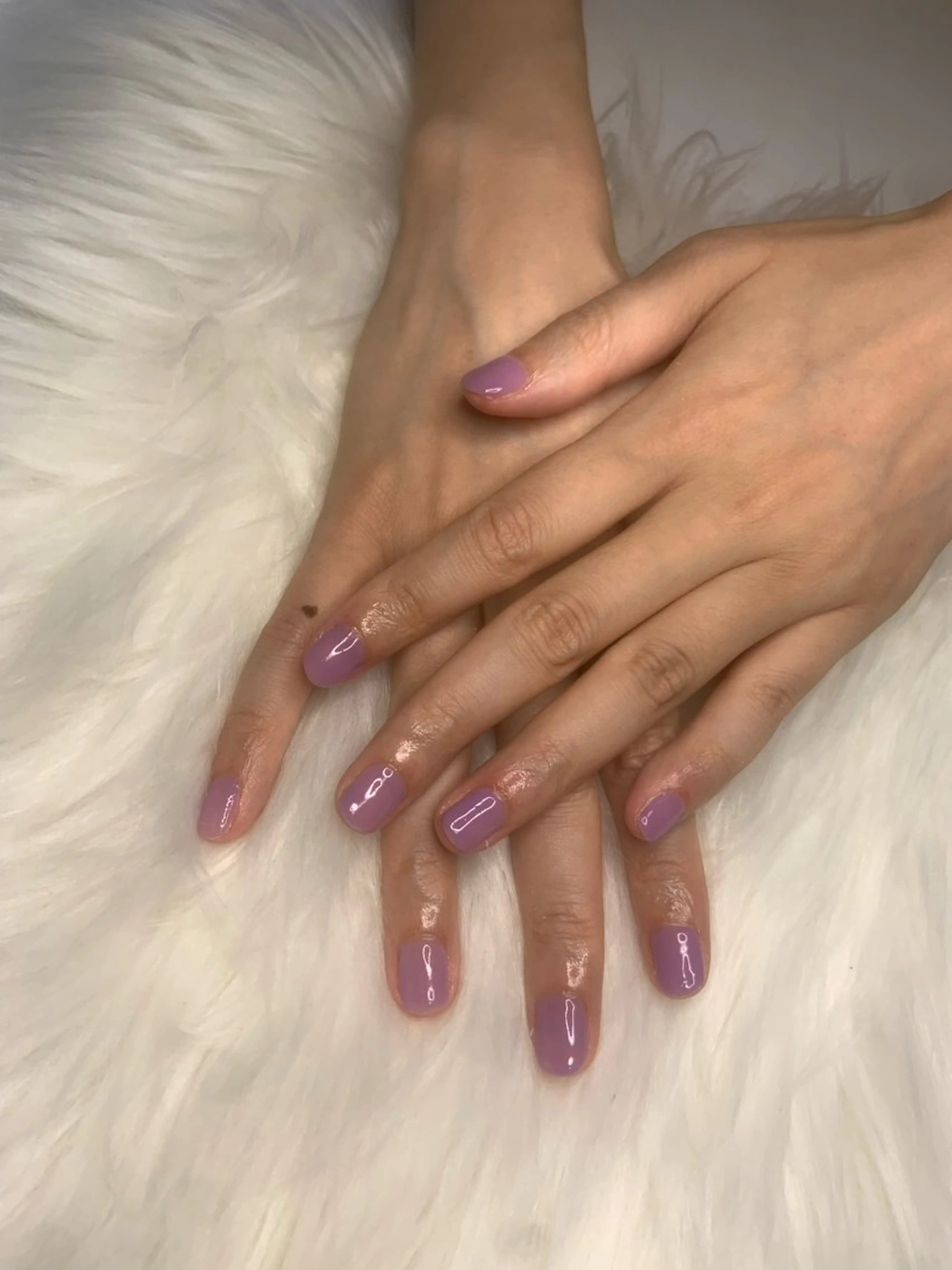 ネイル パープル フットネイル nail salon E.U.B所属・nailsalon E.U.Bのネイルデザイン