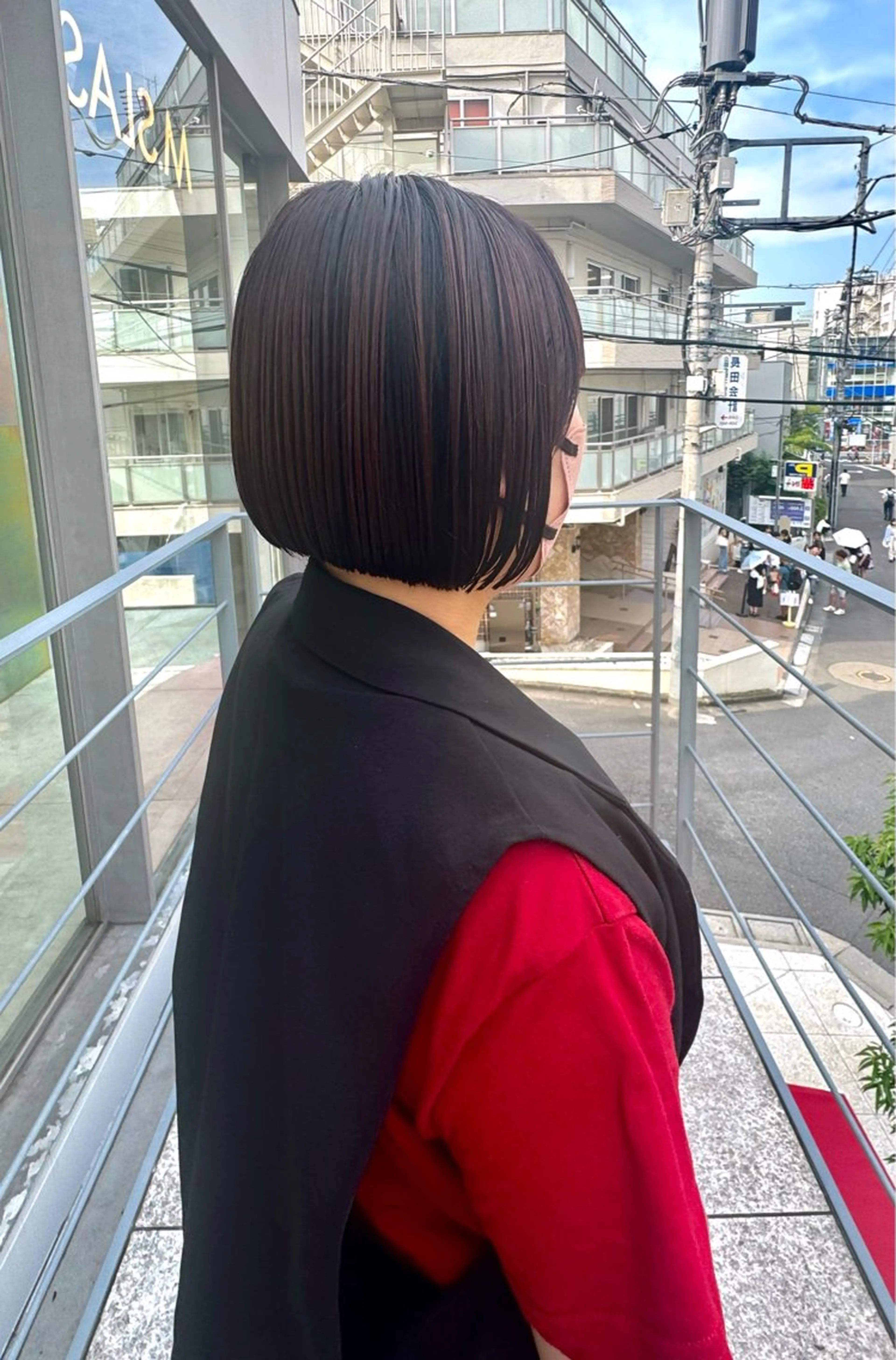 ショート カット 🩵垢抜けボブ /ミニボブ🩵しおのヘアスタイル