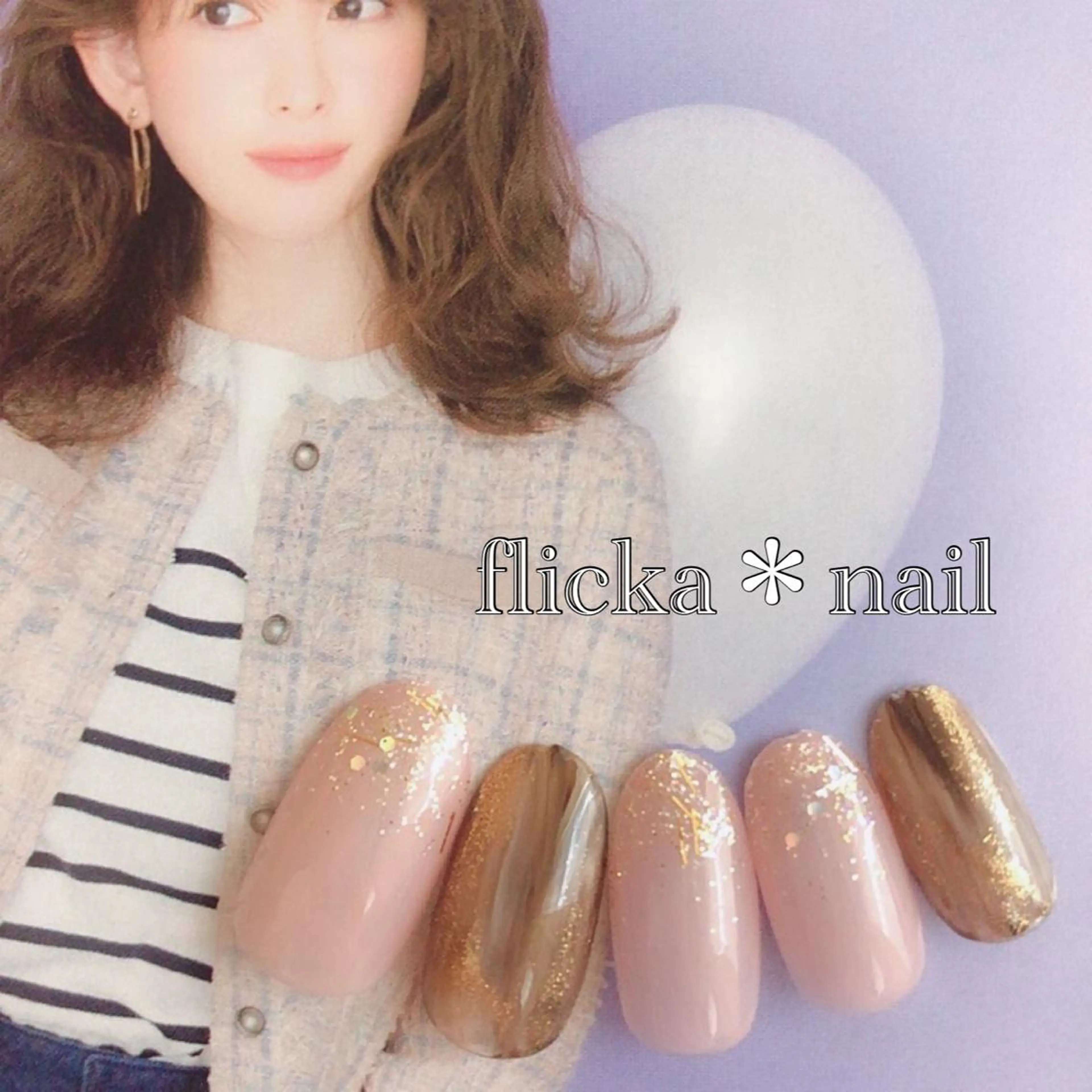 ネイル 大理石ネイル(マーブル) ハンドネイル flicka＊nail所属・flicka* nailのネイルデザイン