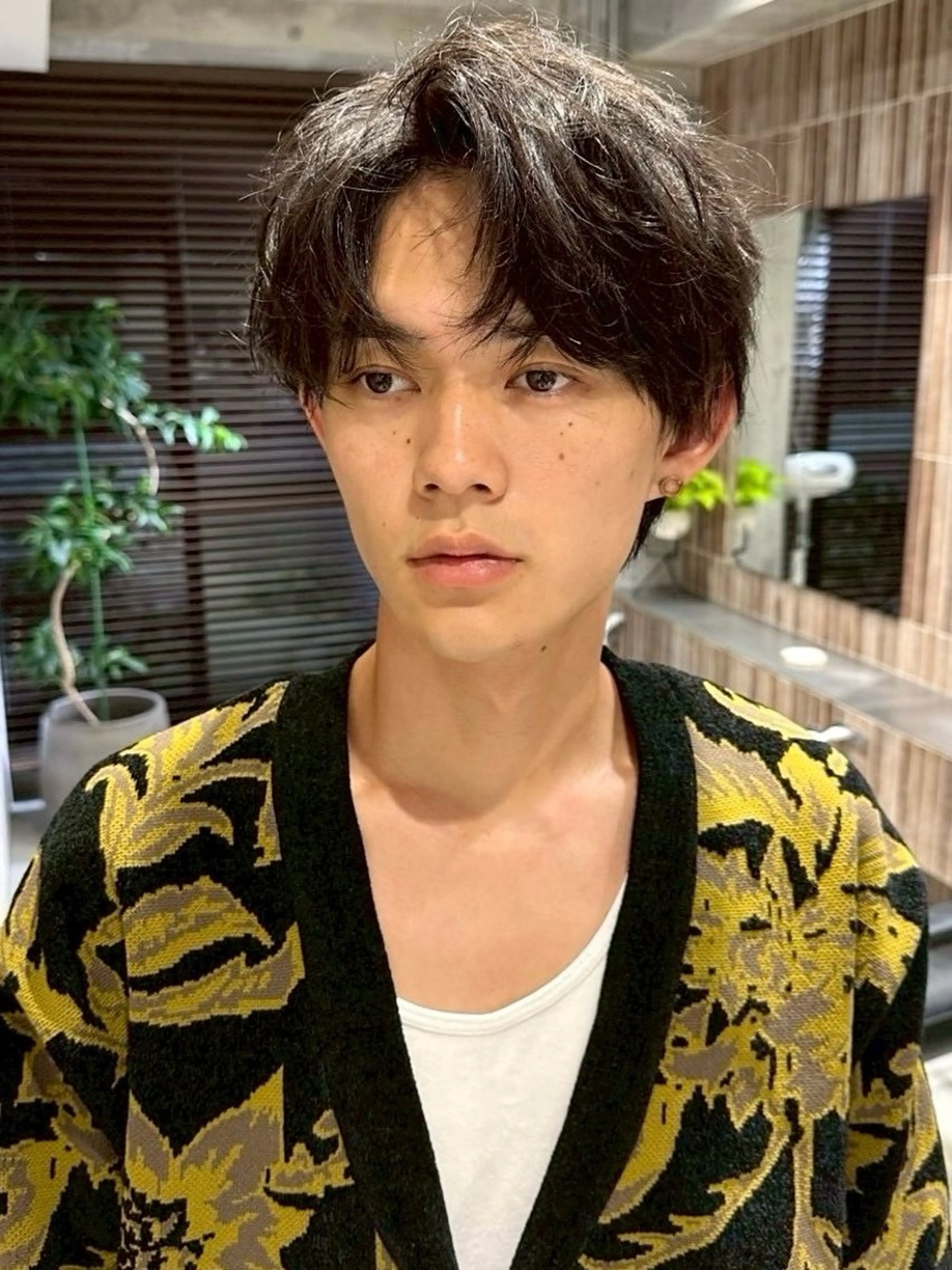 ショート カット パーマ 【メンズ特化】 新築New Openのヘアスタイル